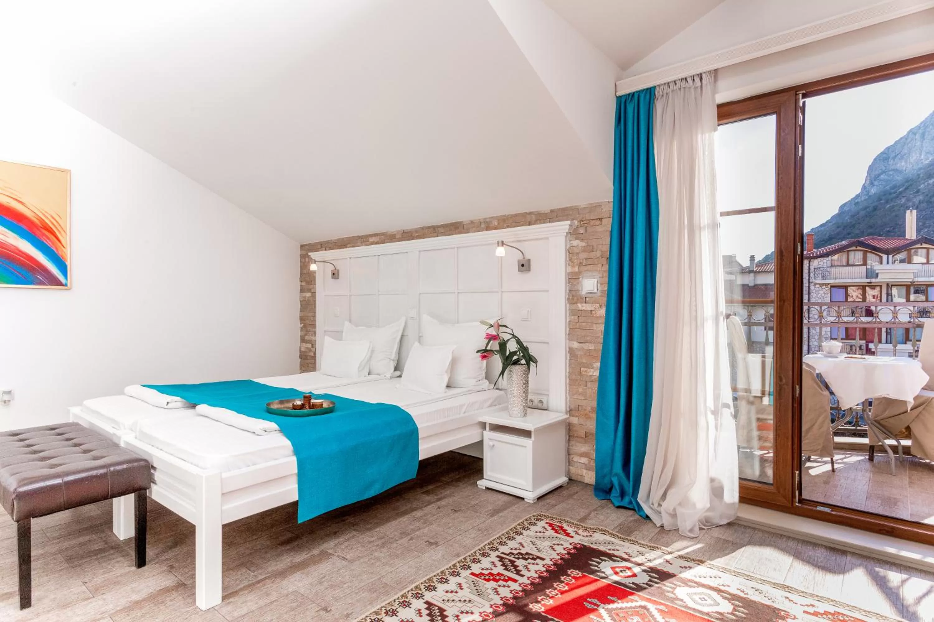 Bedroom, Bed in Hotel-Restaurant Kriva Ćuprija