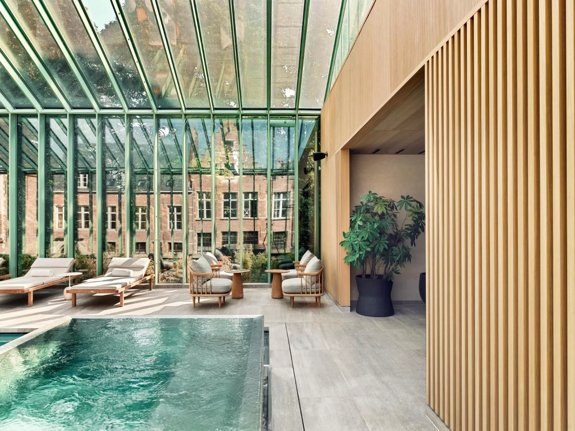 Spa and wellness centre/facilities in Botanic Sanctuary Antwerp - The Leading Hotels of the World