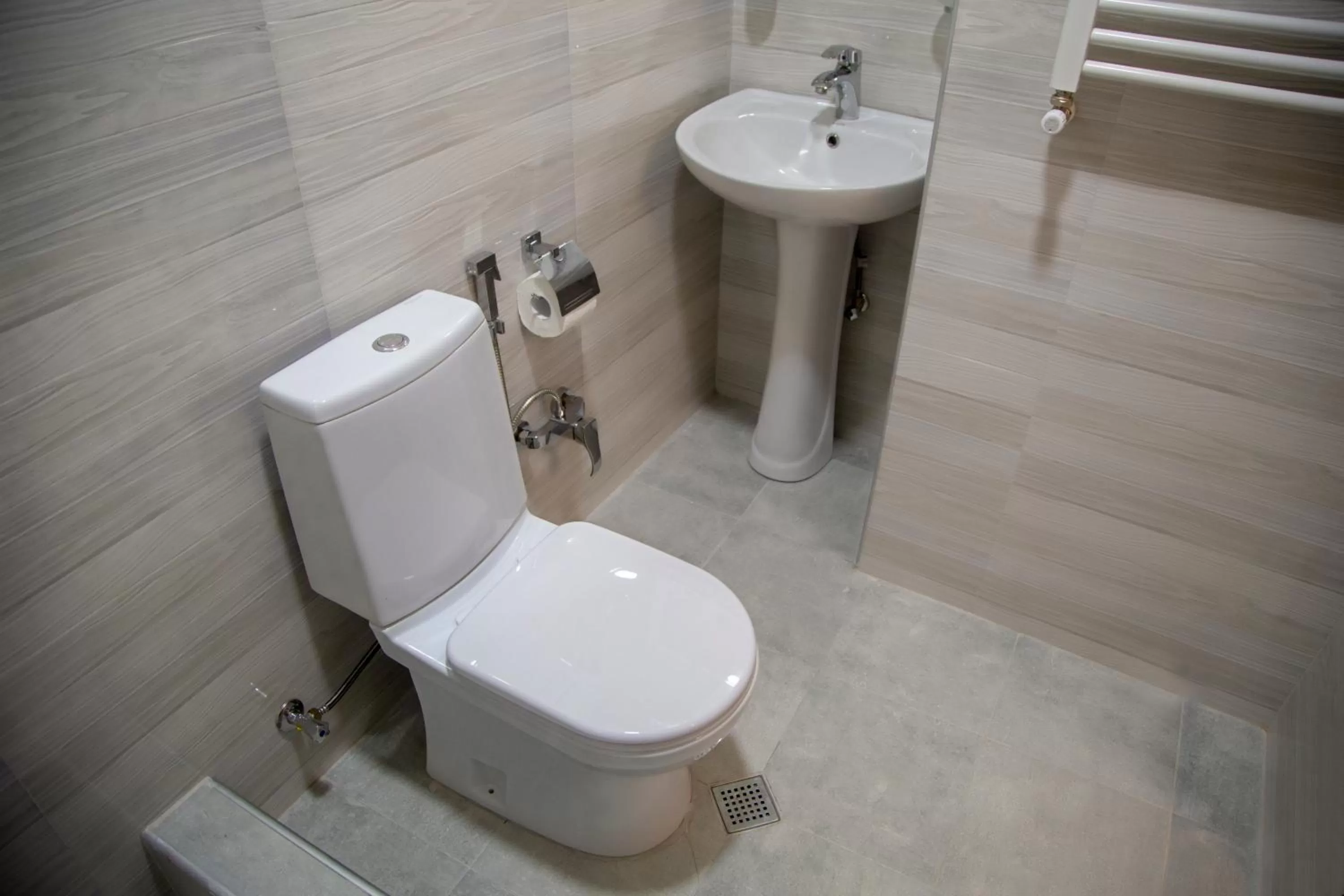 Shower, Bathroom in Family Hotel Triston