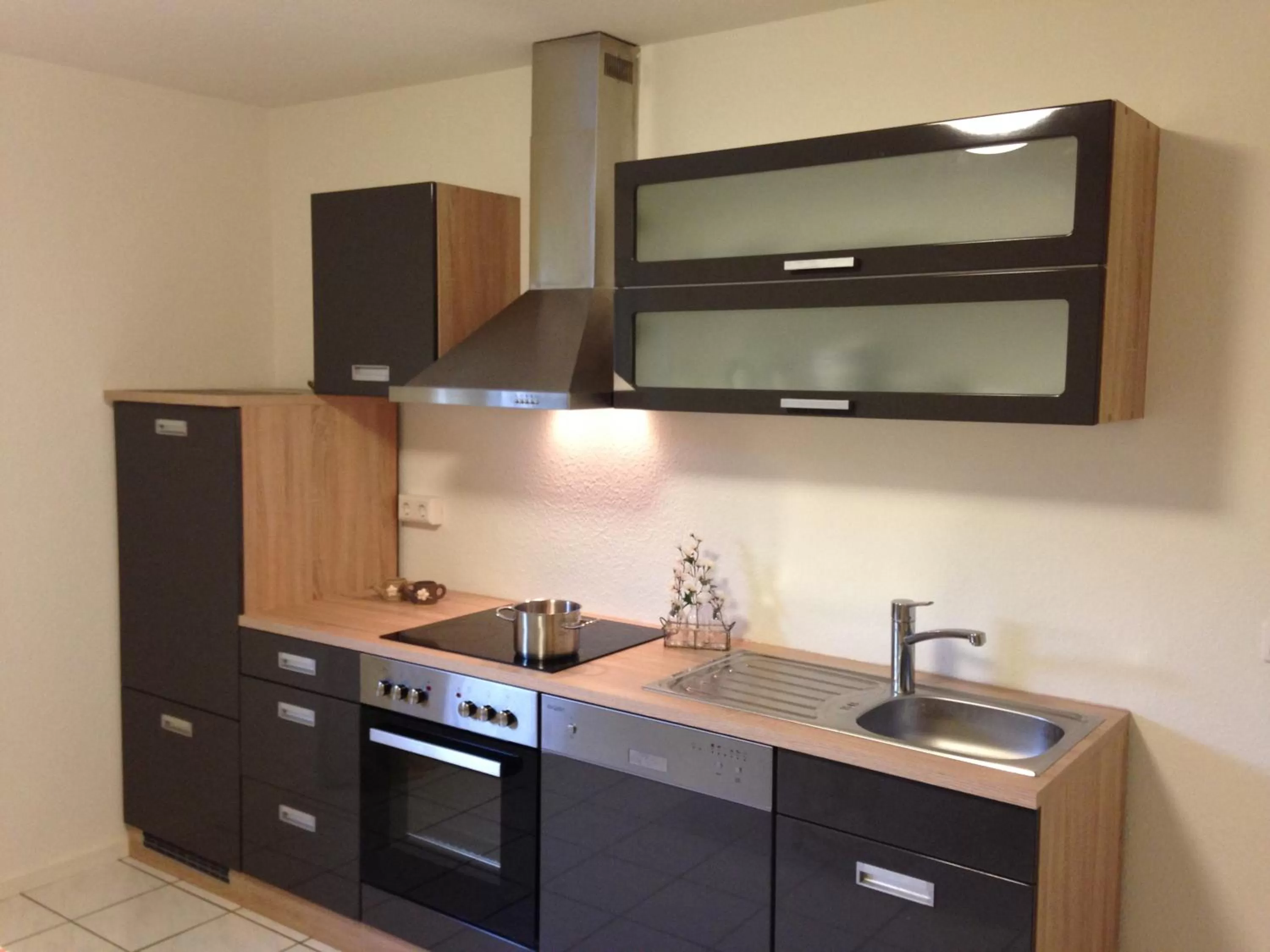 Kitchen or kitchenette in Hotel Astra Rastatt