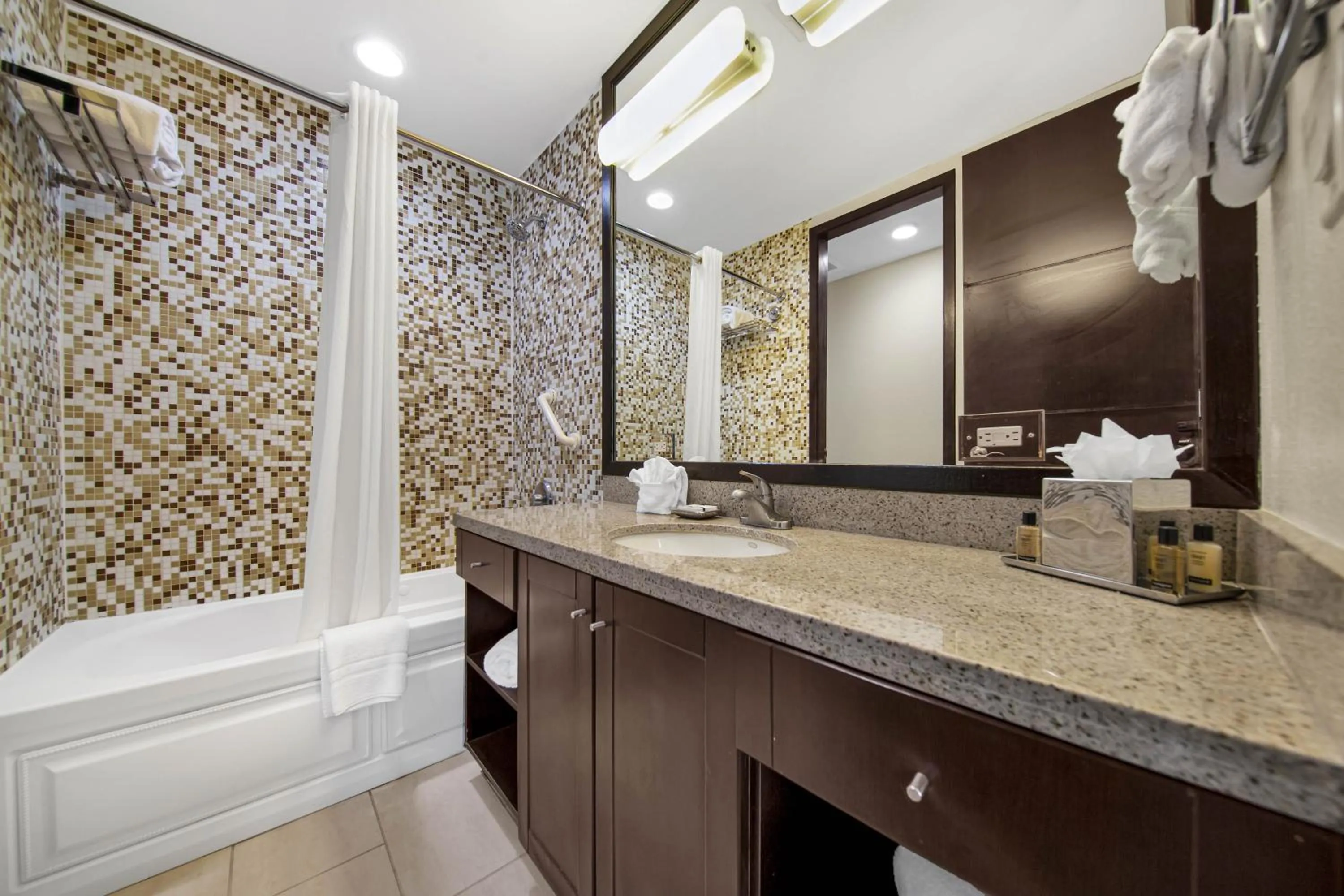 Bathroom in Peninsula Island Resort & Spa - Beachfront Property at South Padre Island