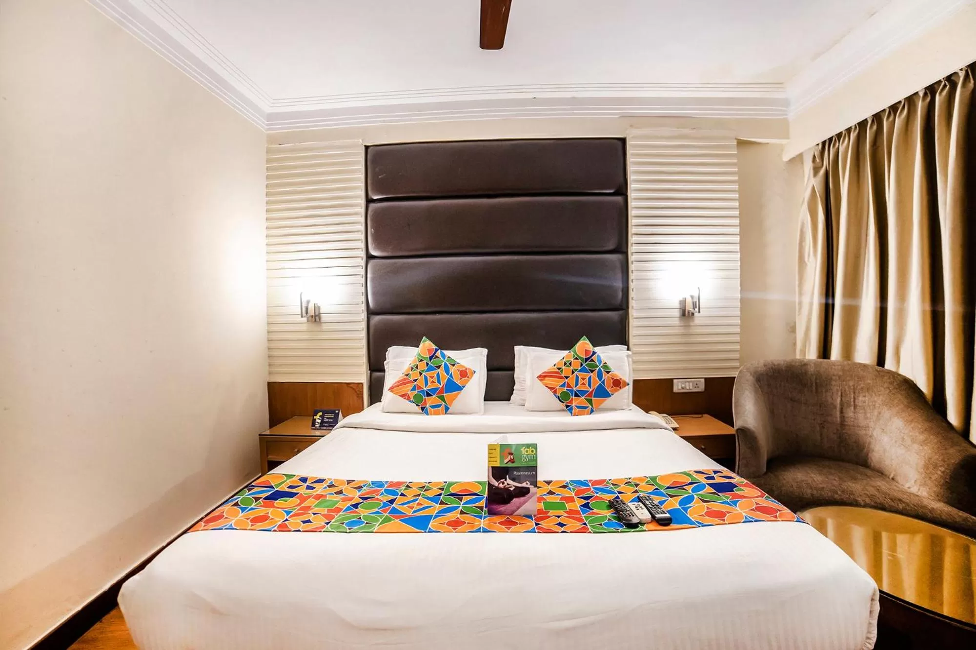 Bed in FabHotel BMK Grand