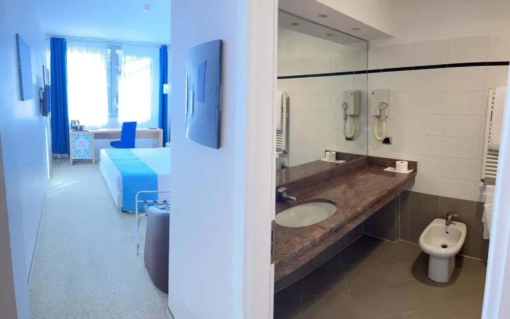 Bed in Hotel Sporting Brugherio