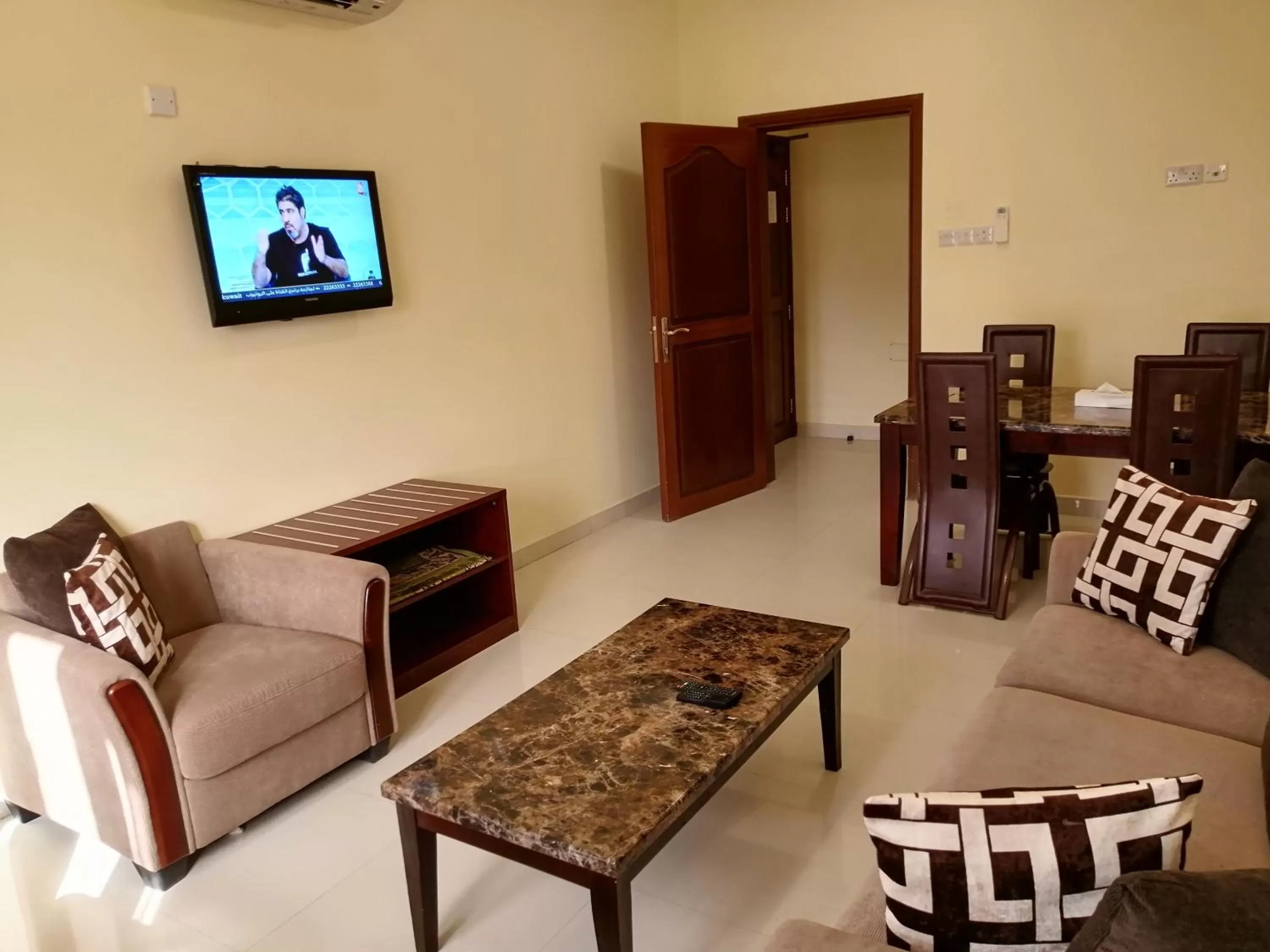 Living room in Nizwa Hotel Apartments