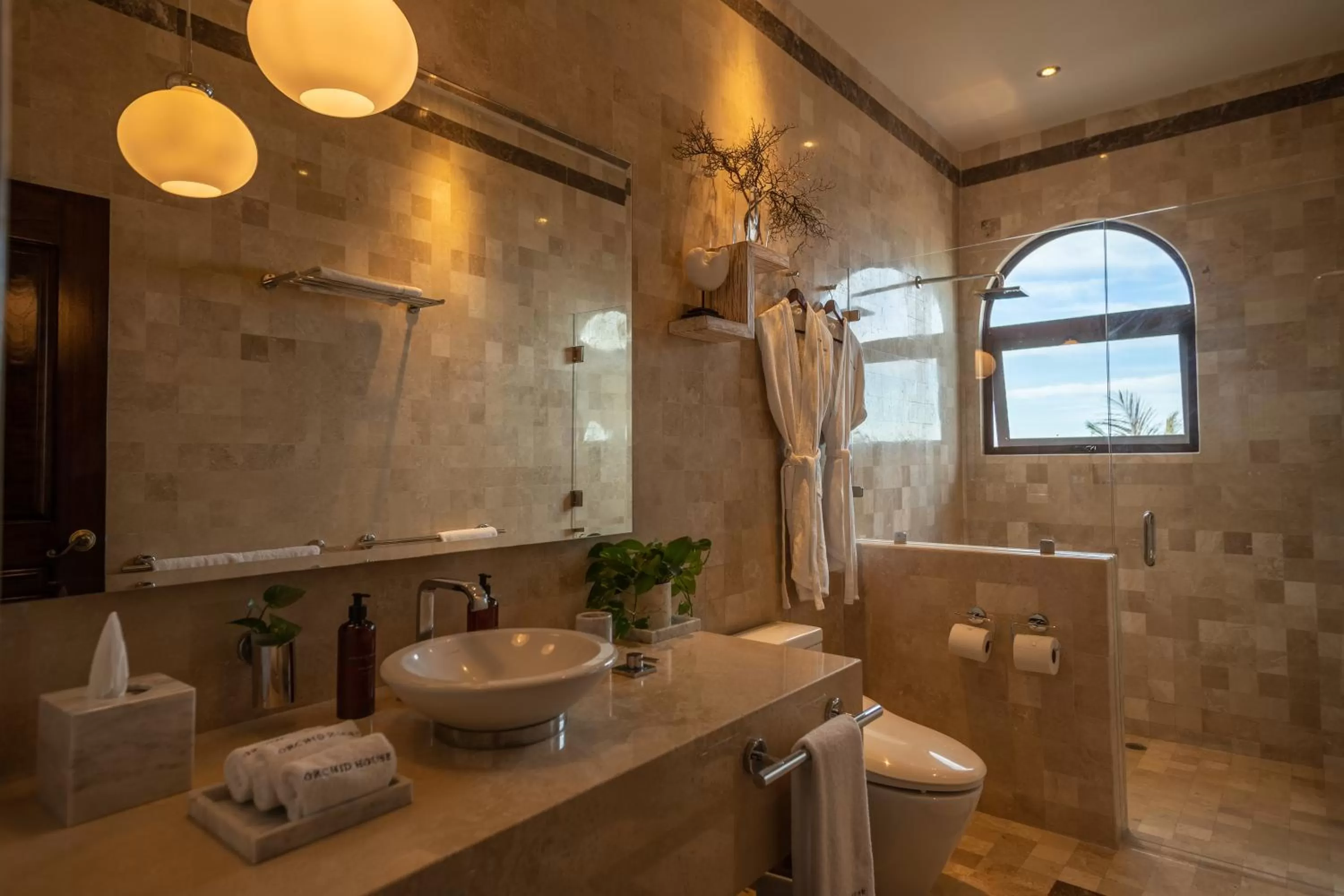 Bathroom in Orchid House Baja