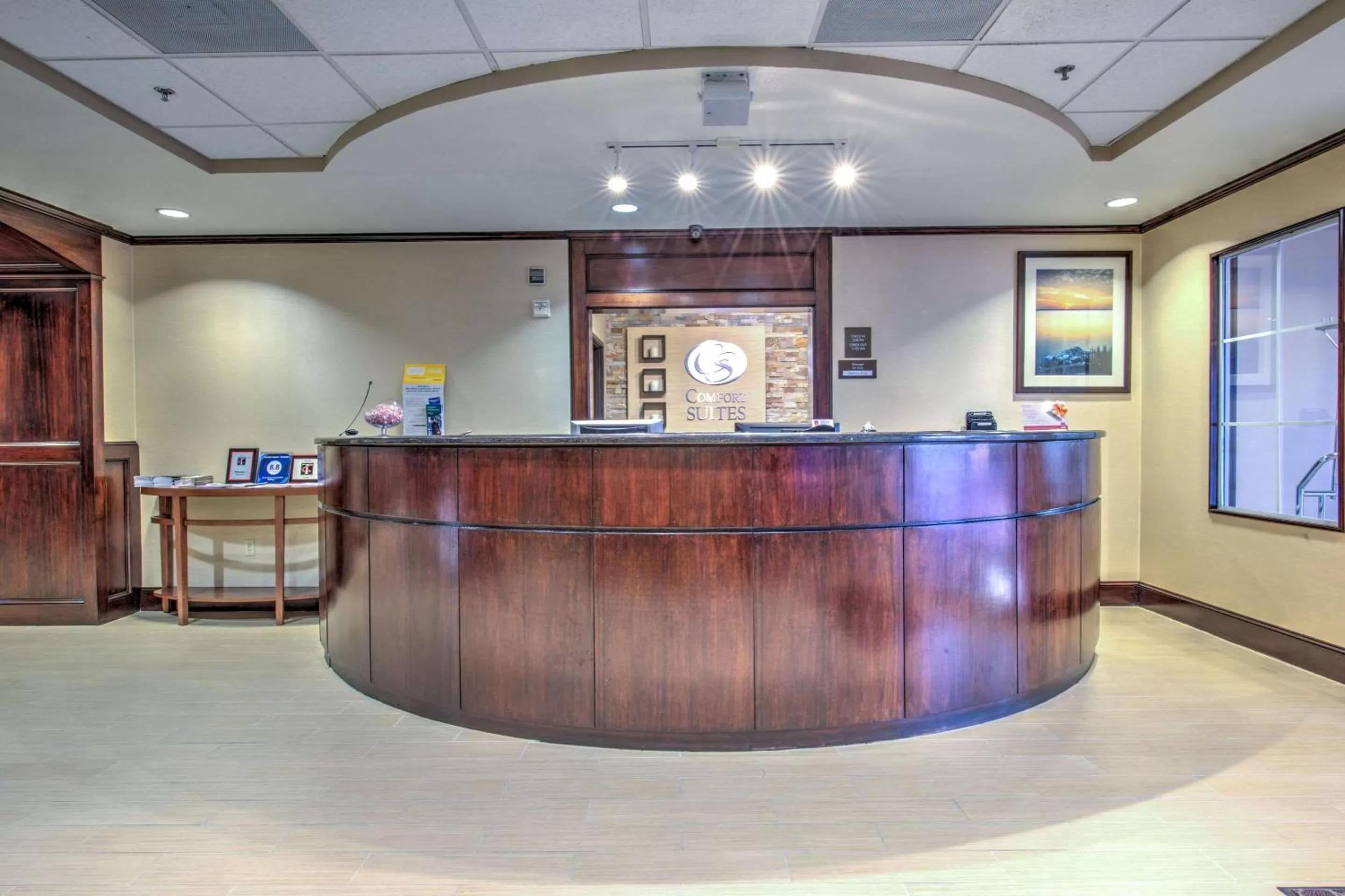 Lobby or reception in Comfort Suites Tomball Medical Center