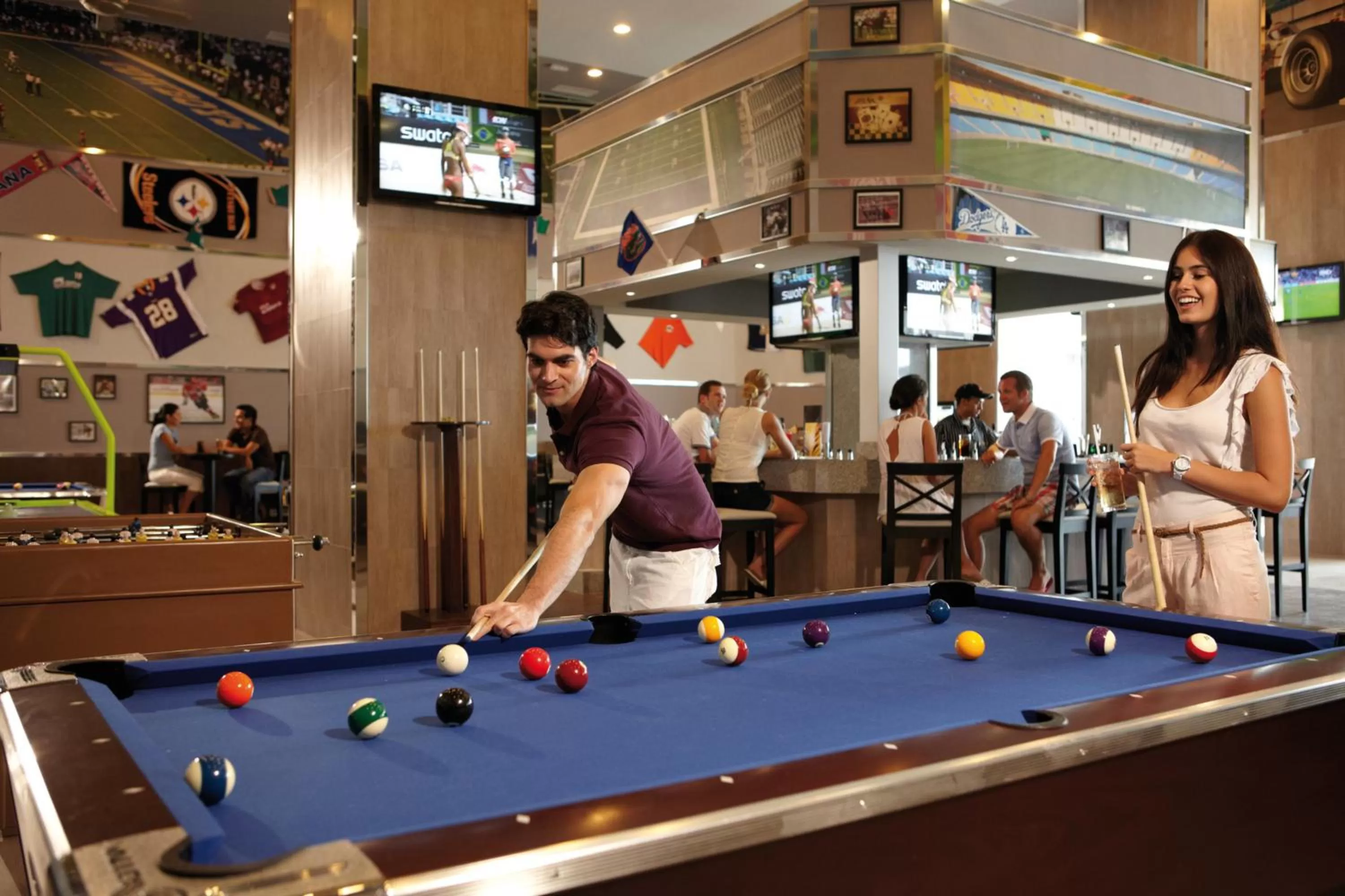 Billiard in Riu Palace Peninsula - All Inclusive