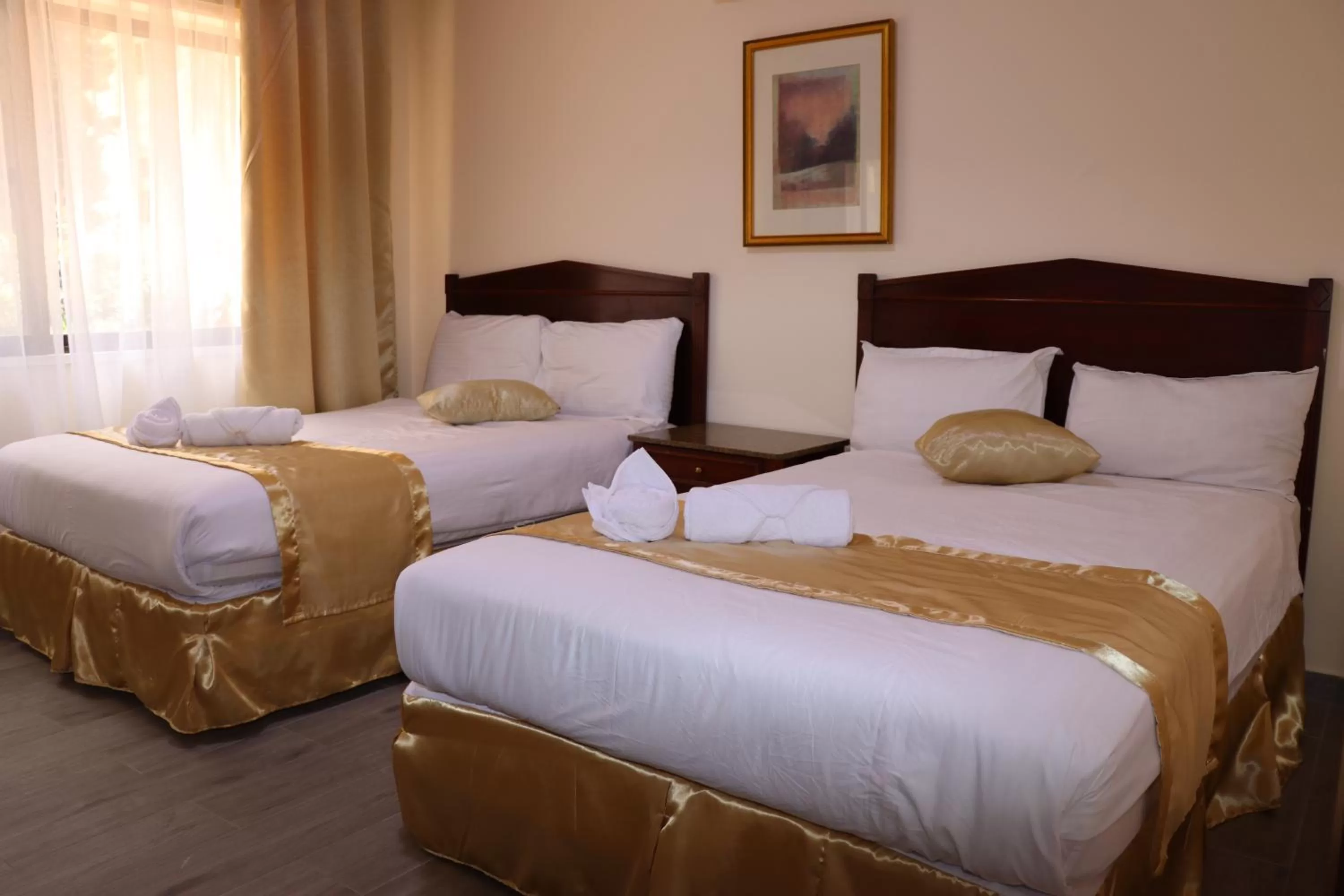 Bed in Al Jamal Suites