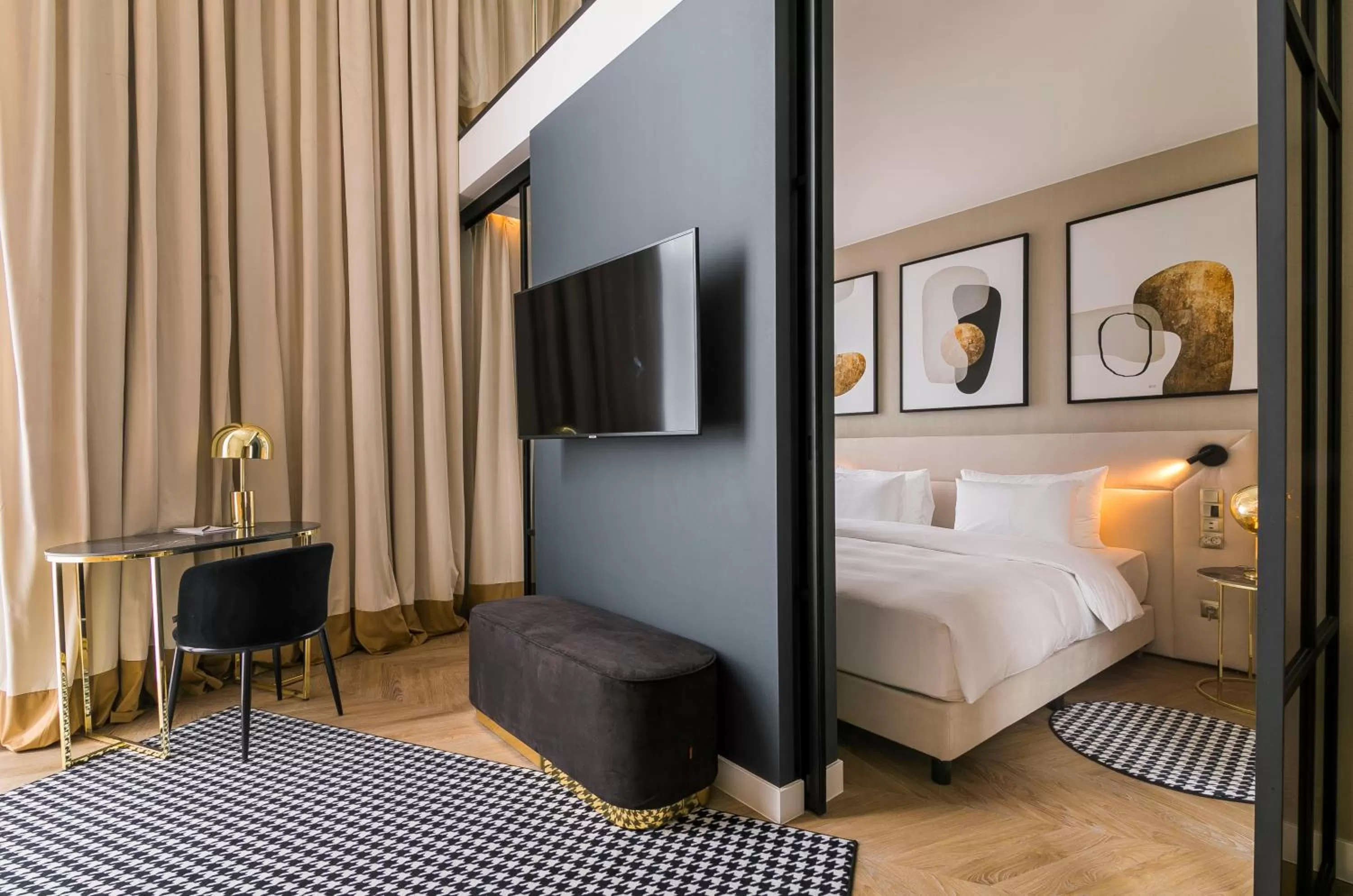 Photo of the whole room, Bed in Radisson Blu Hotel Sopot