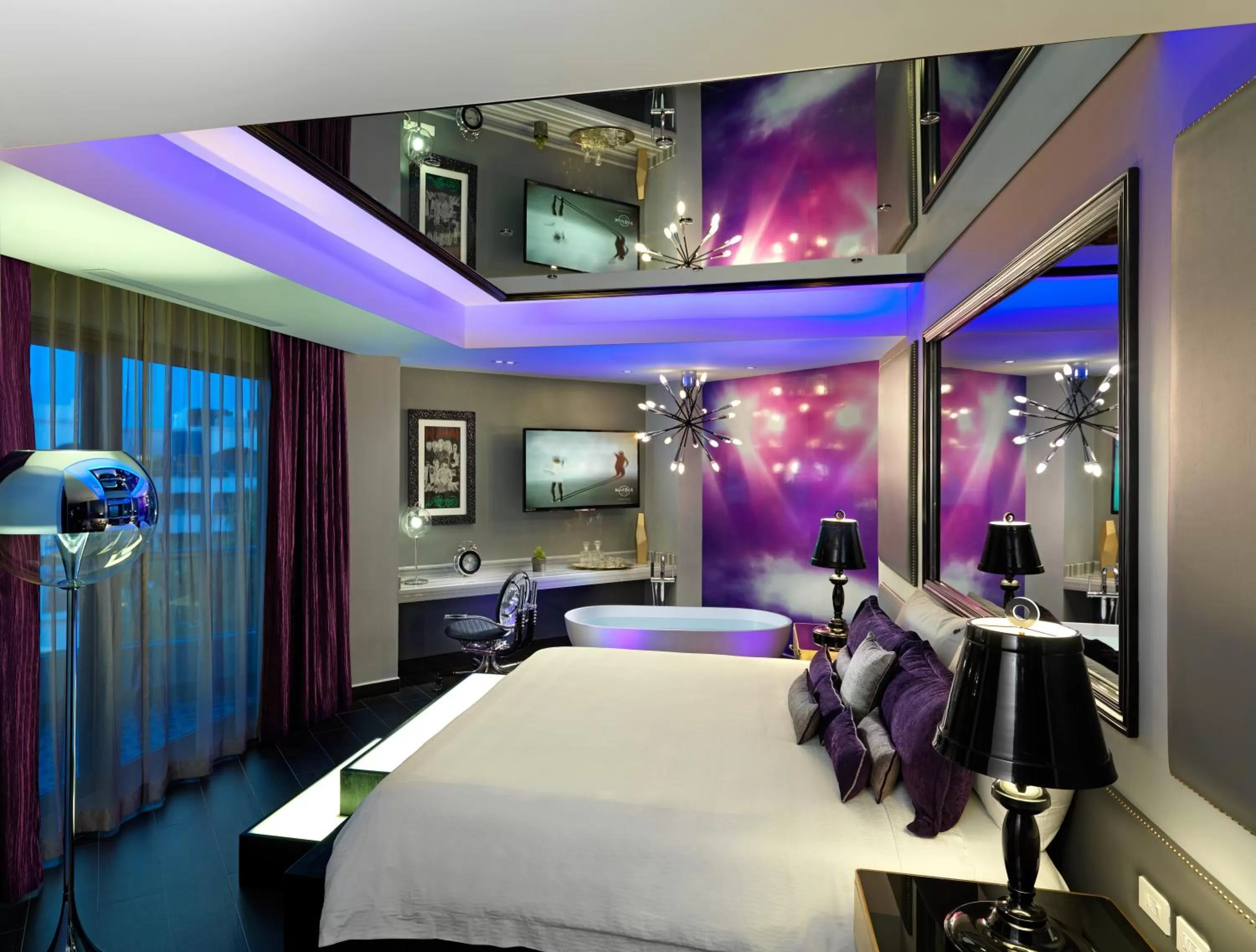 Bed in Hard Rock Hotel Riviera Maya - Heaven Adults Only - All Inclusive