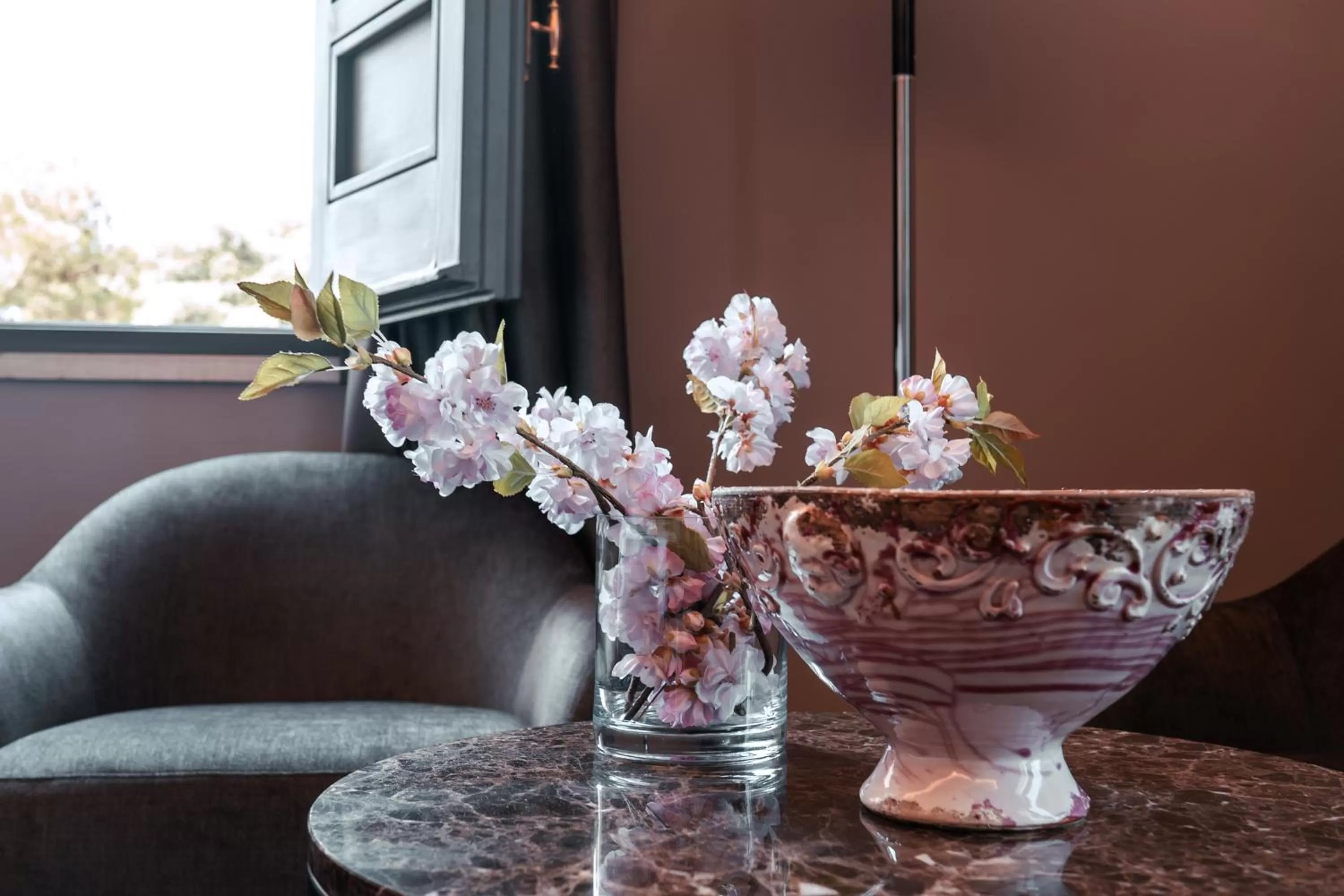 Decorative detail in Sa Suites