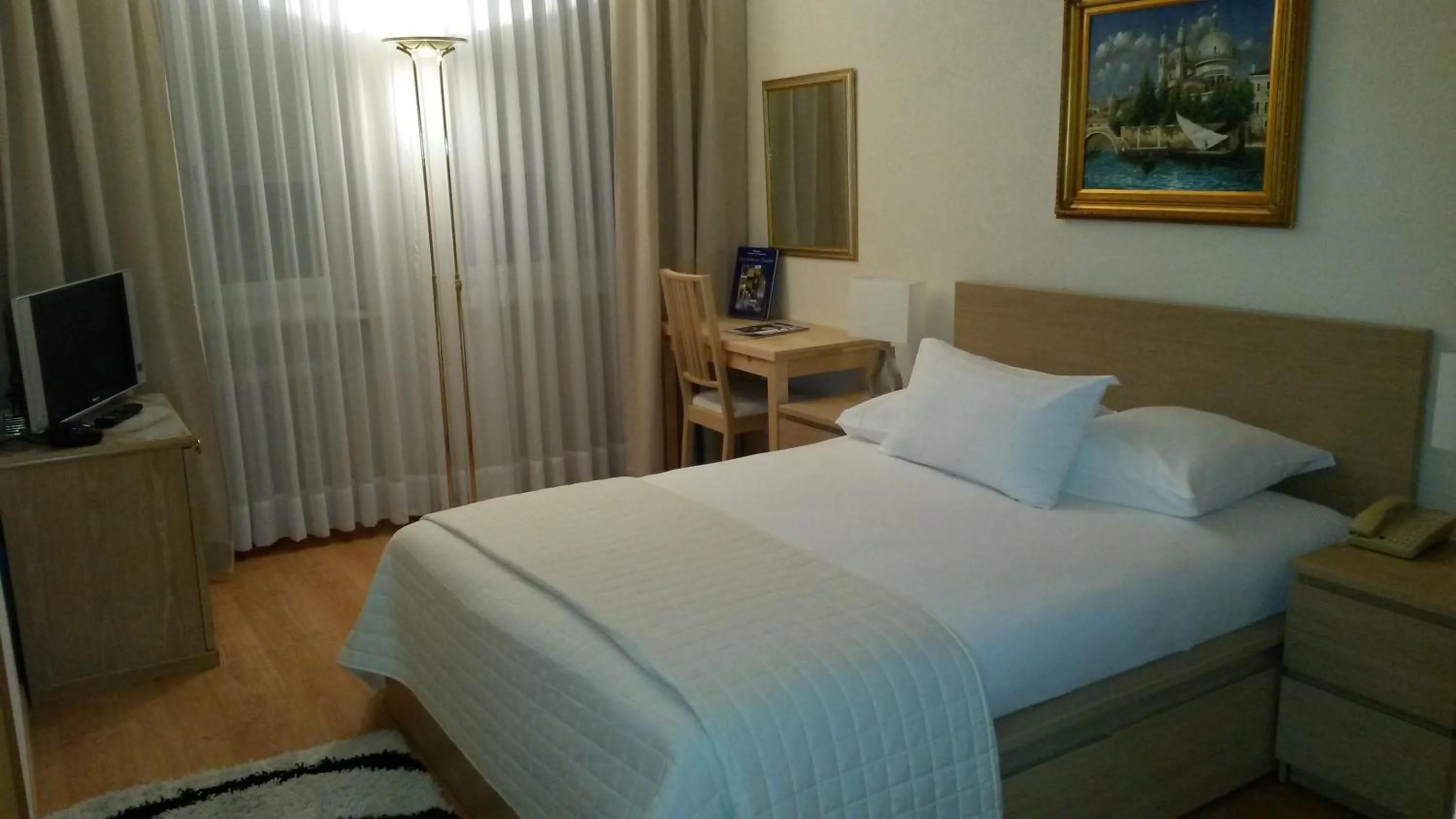 Bed in Hotel Century