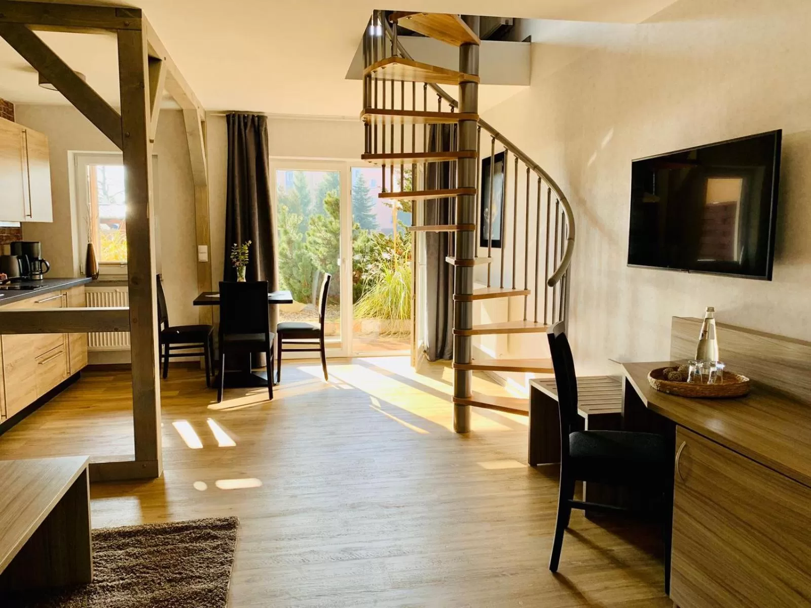 TV/Entertainment Center in Spreewaldhof Romantik - Hotel Garni