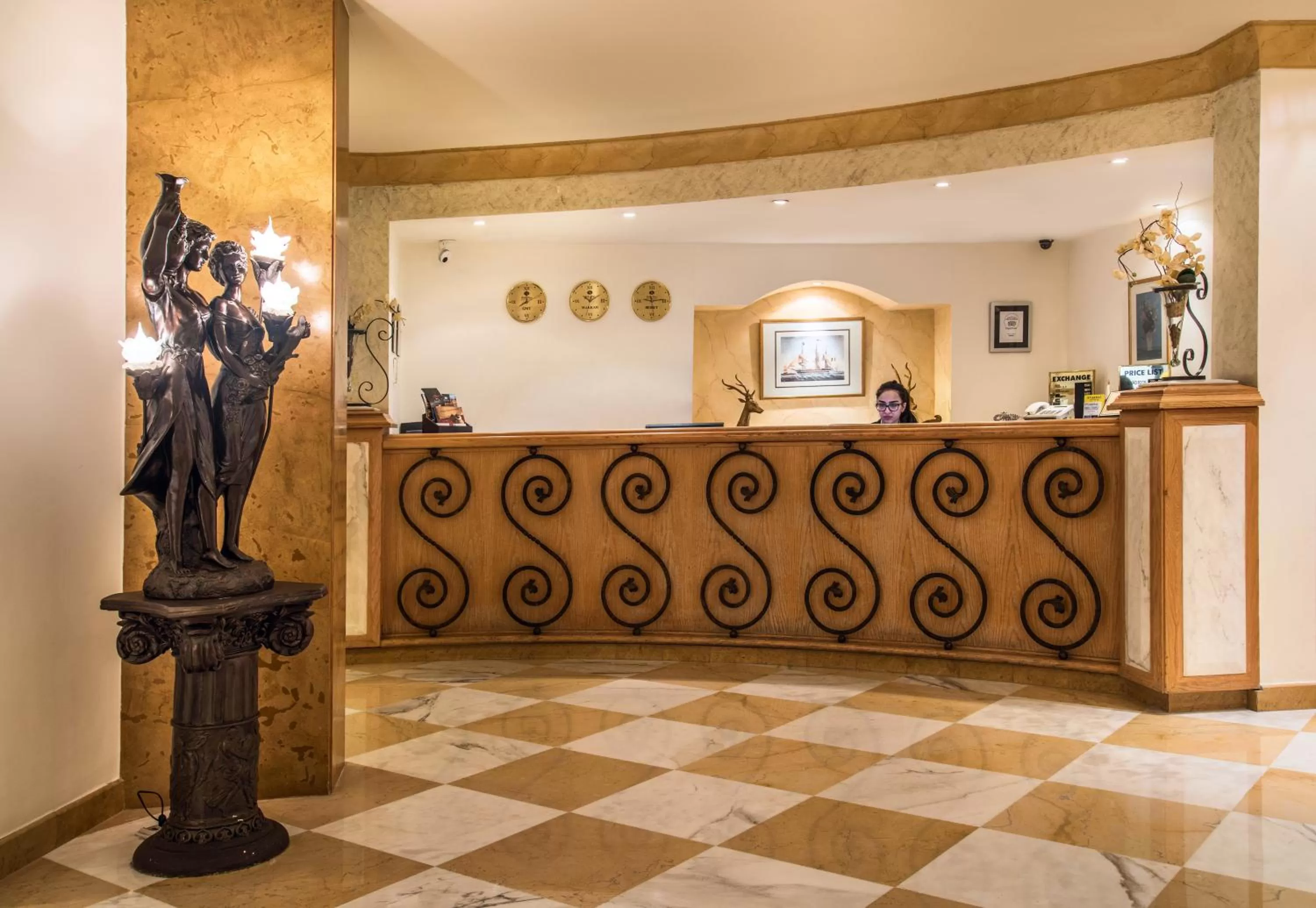 Restaurant/places to eat, Lobby/Reception in Bella Riva Hotel