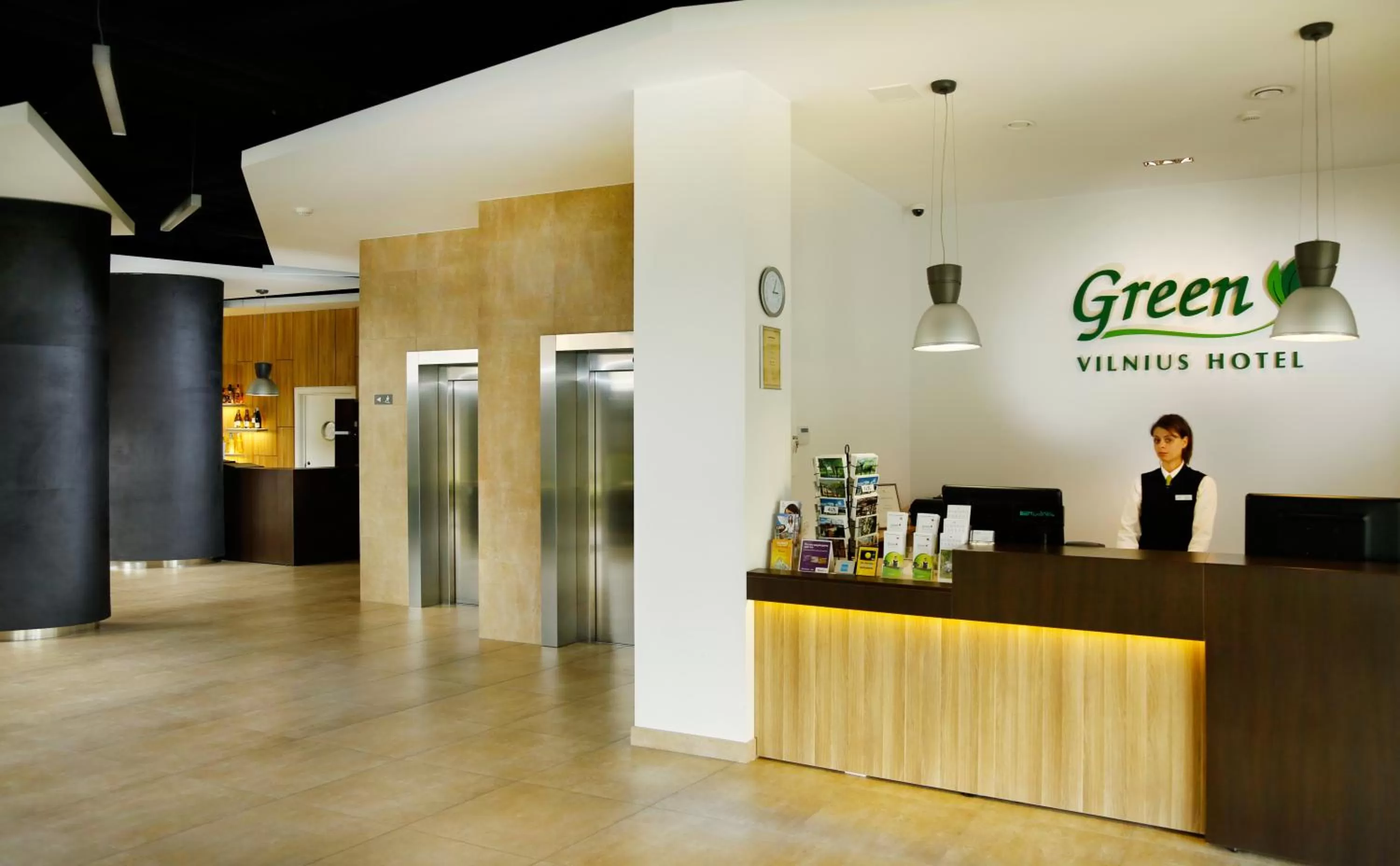 Lobby or reception in Green Vilnius Hotel