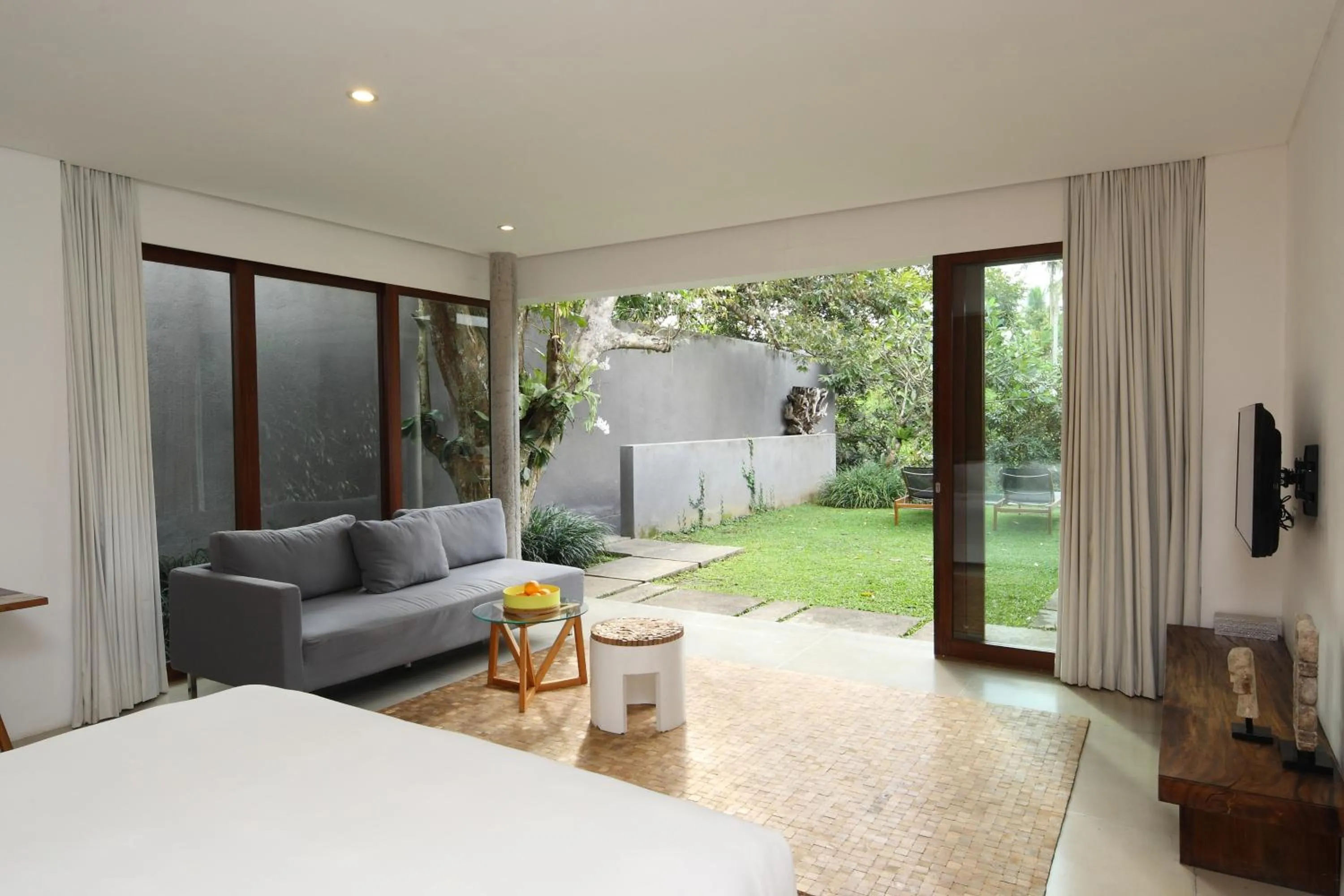 View (from property/room), Bed in Aria Villas Ubud