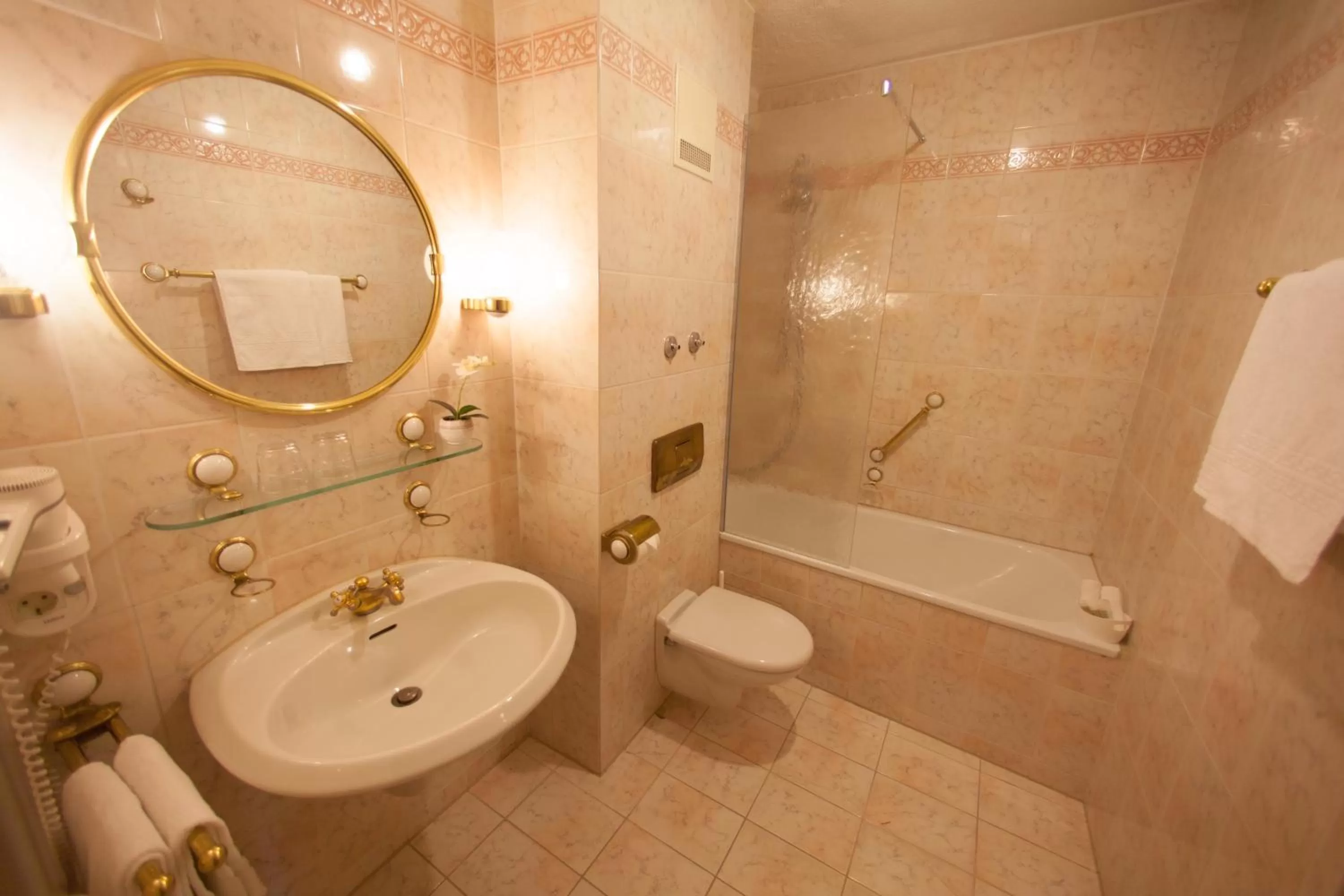 Bathroom in Hotel Wilder Mann