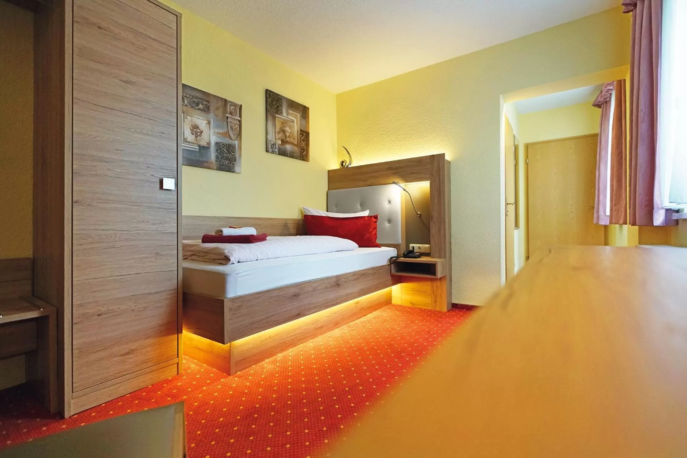 Bed in Hotel und Restaurant Bühlhaus