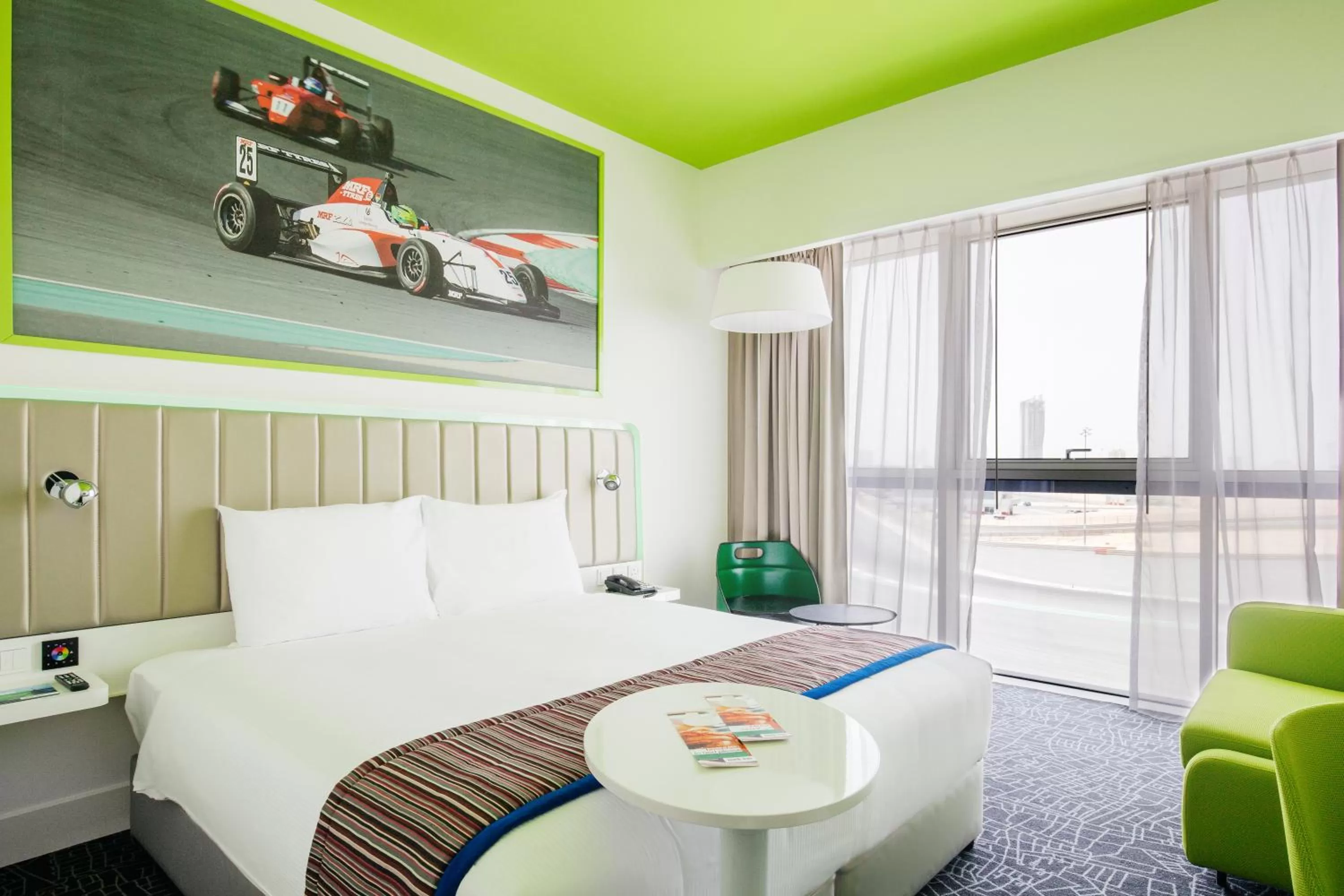 Photo of the whole room, Bed in Park Inn by Radisson Dubai Motor City