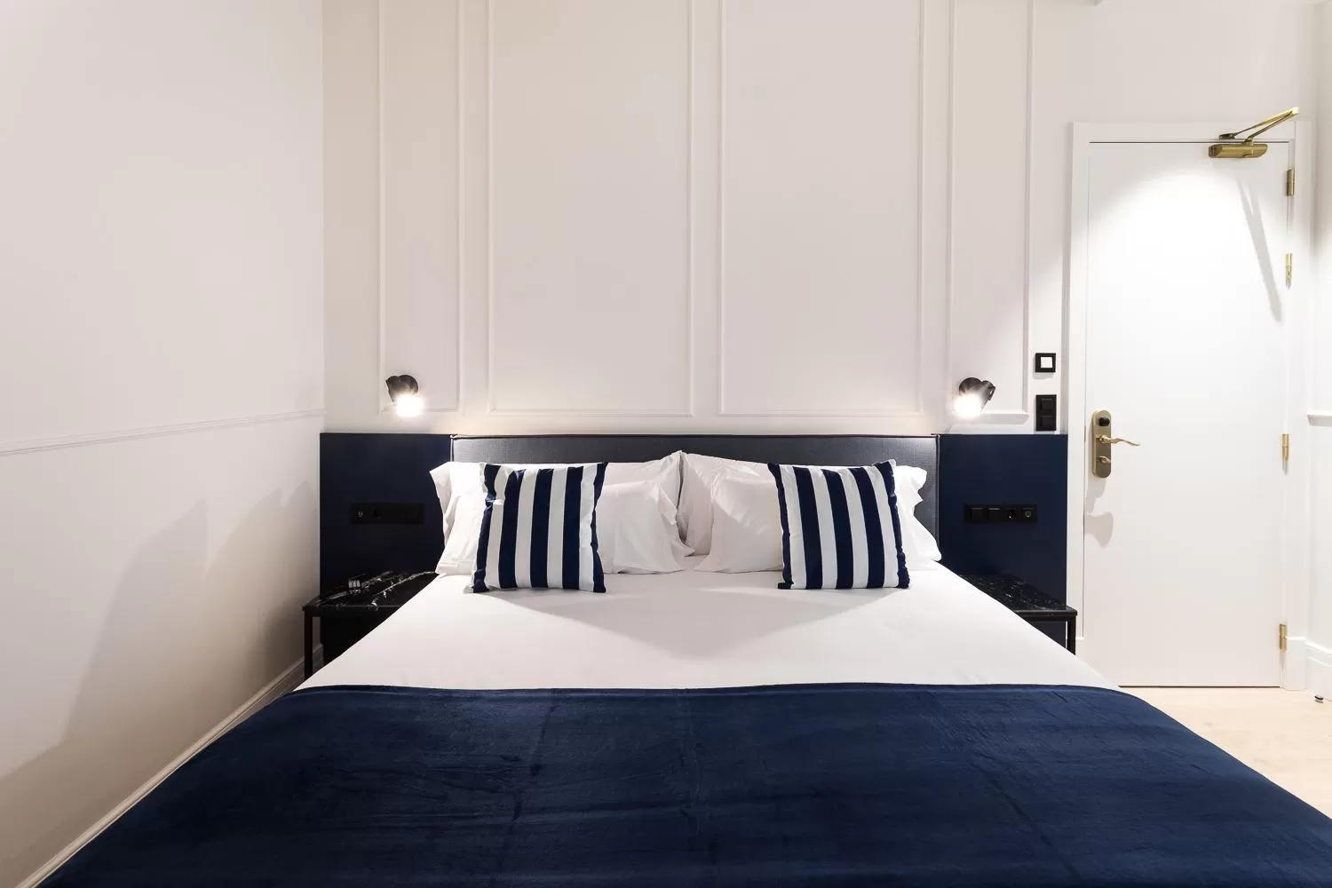 Bed in Villa Eugenia Boutique Hotel