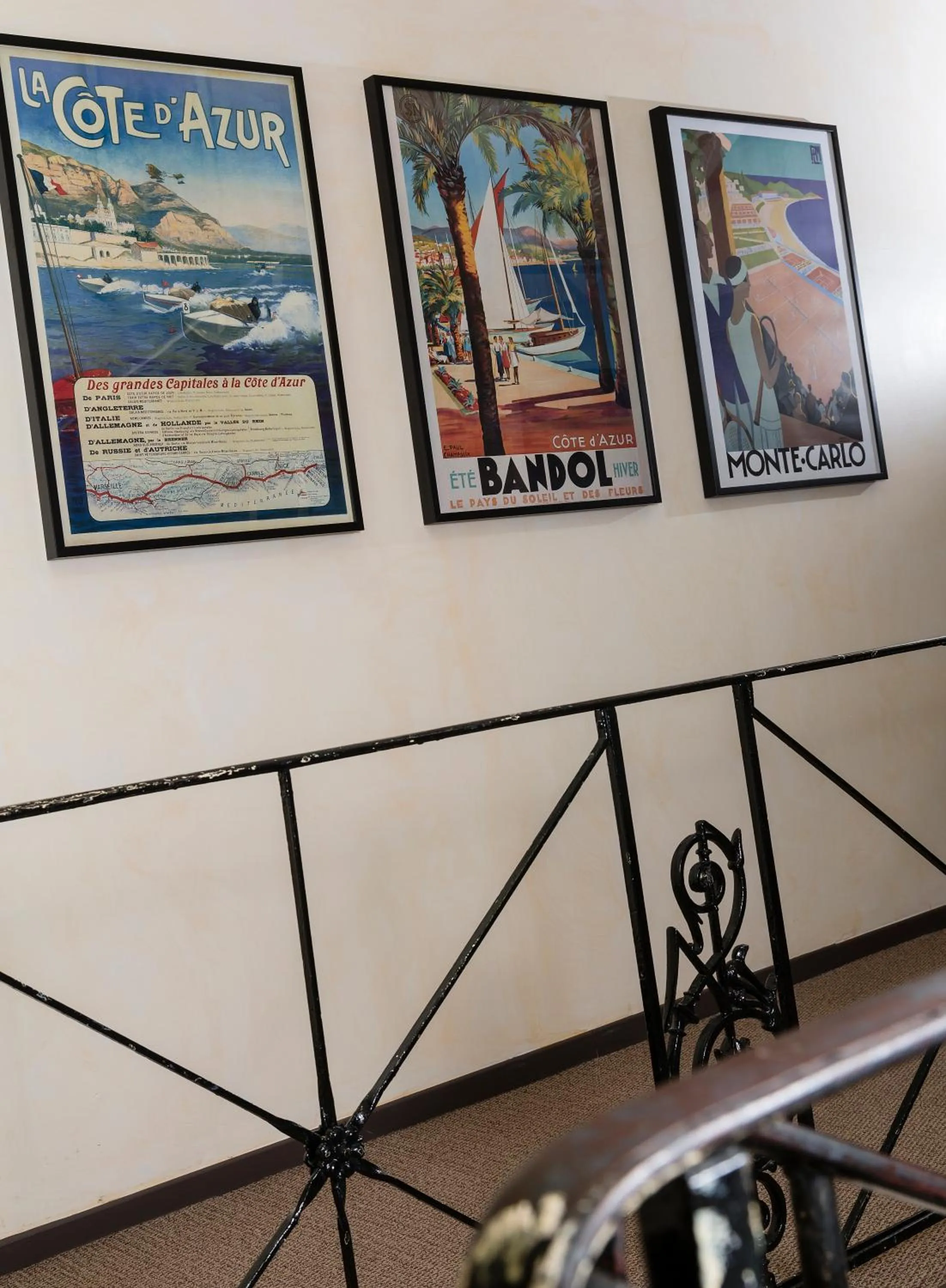 Decorative detail in Hotel Miramar