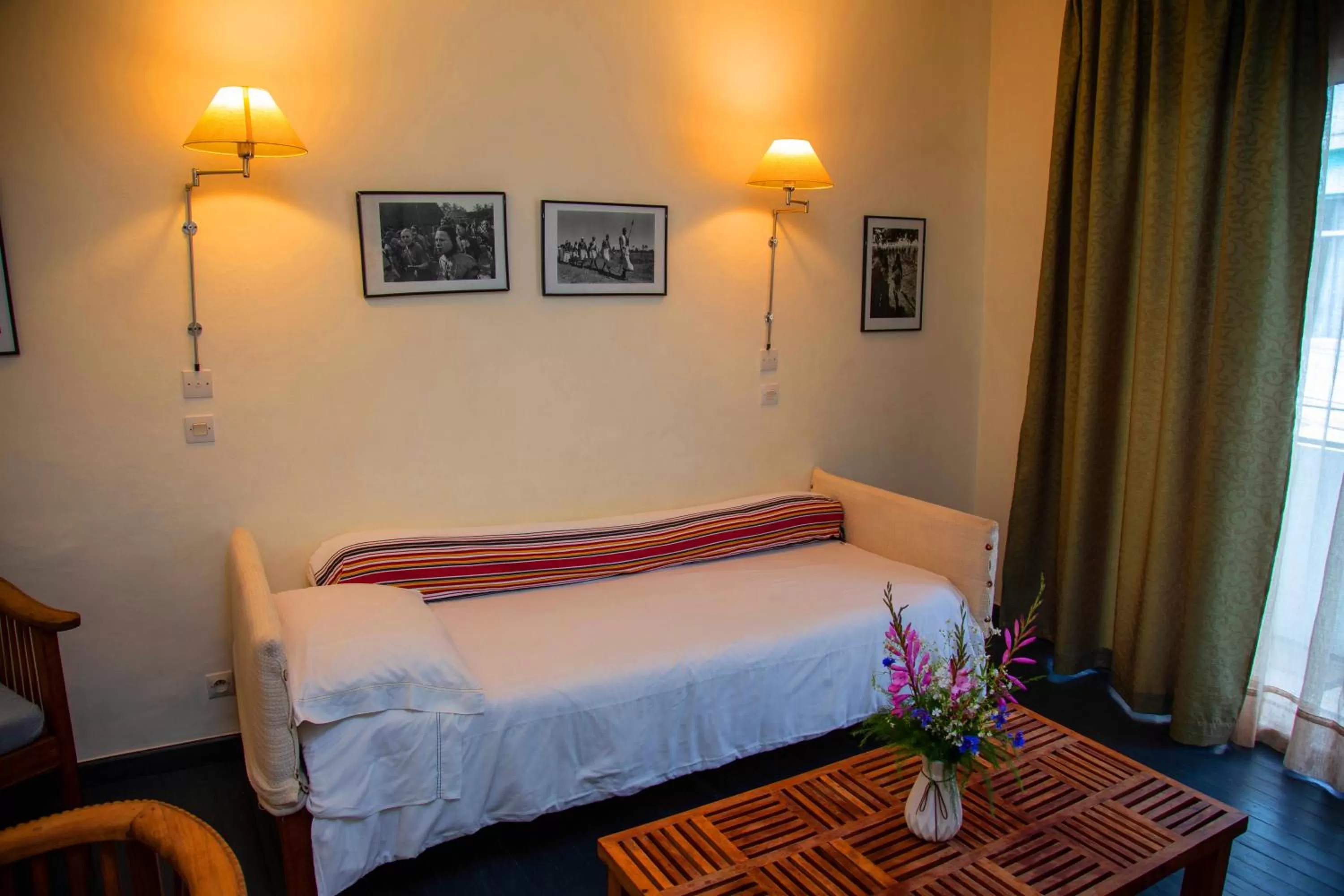 Bed in Hotel La Villette