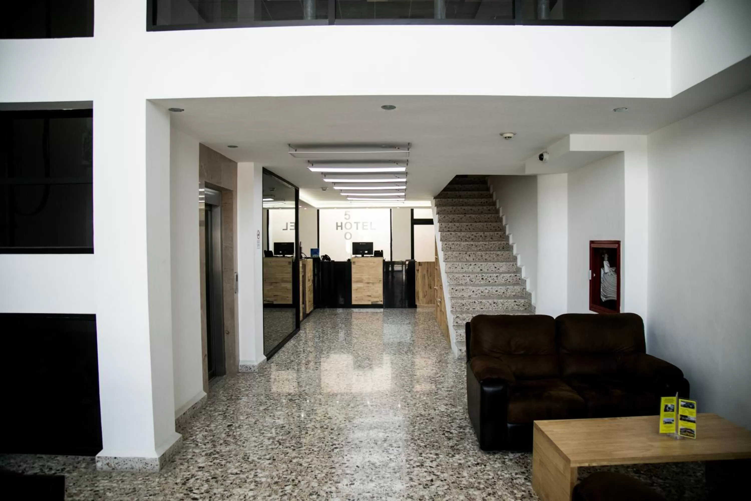 Living room in Booking 500