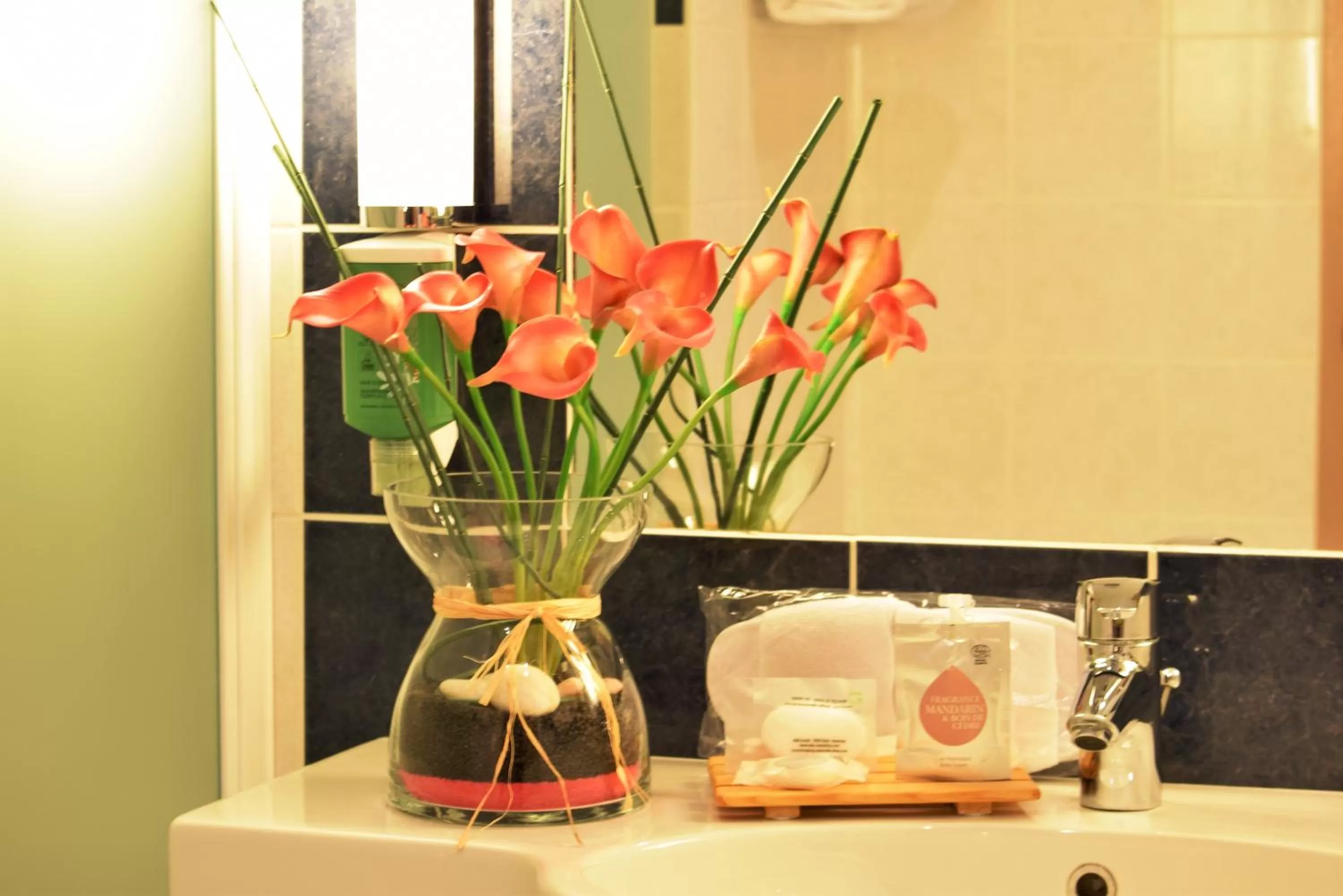 Shower in Kyriad Prestige - Bordeaux Aeroport