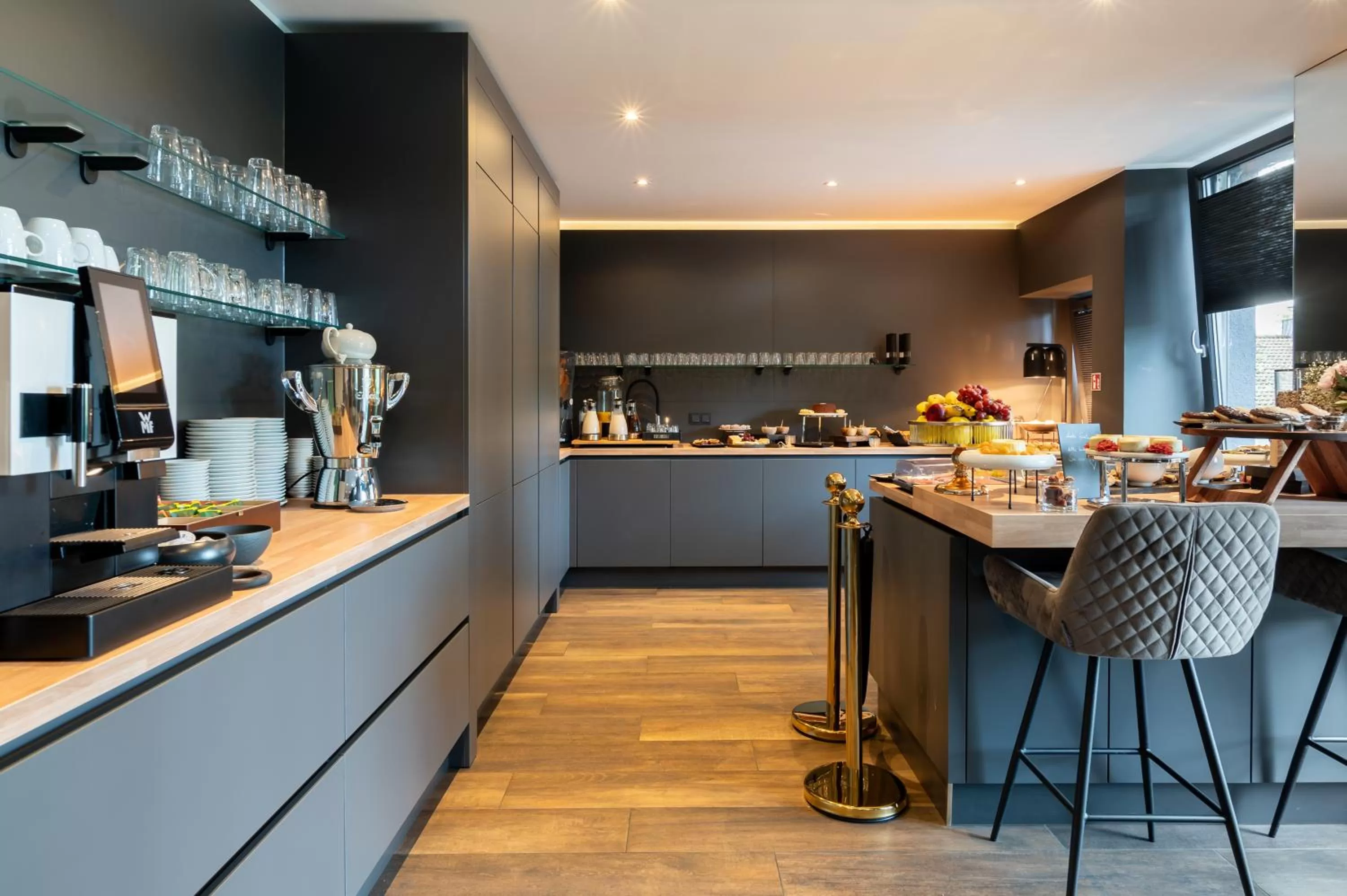 Kitchen or kitchenette in Sellmann´s Boutique Hotel