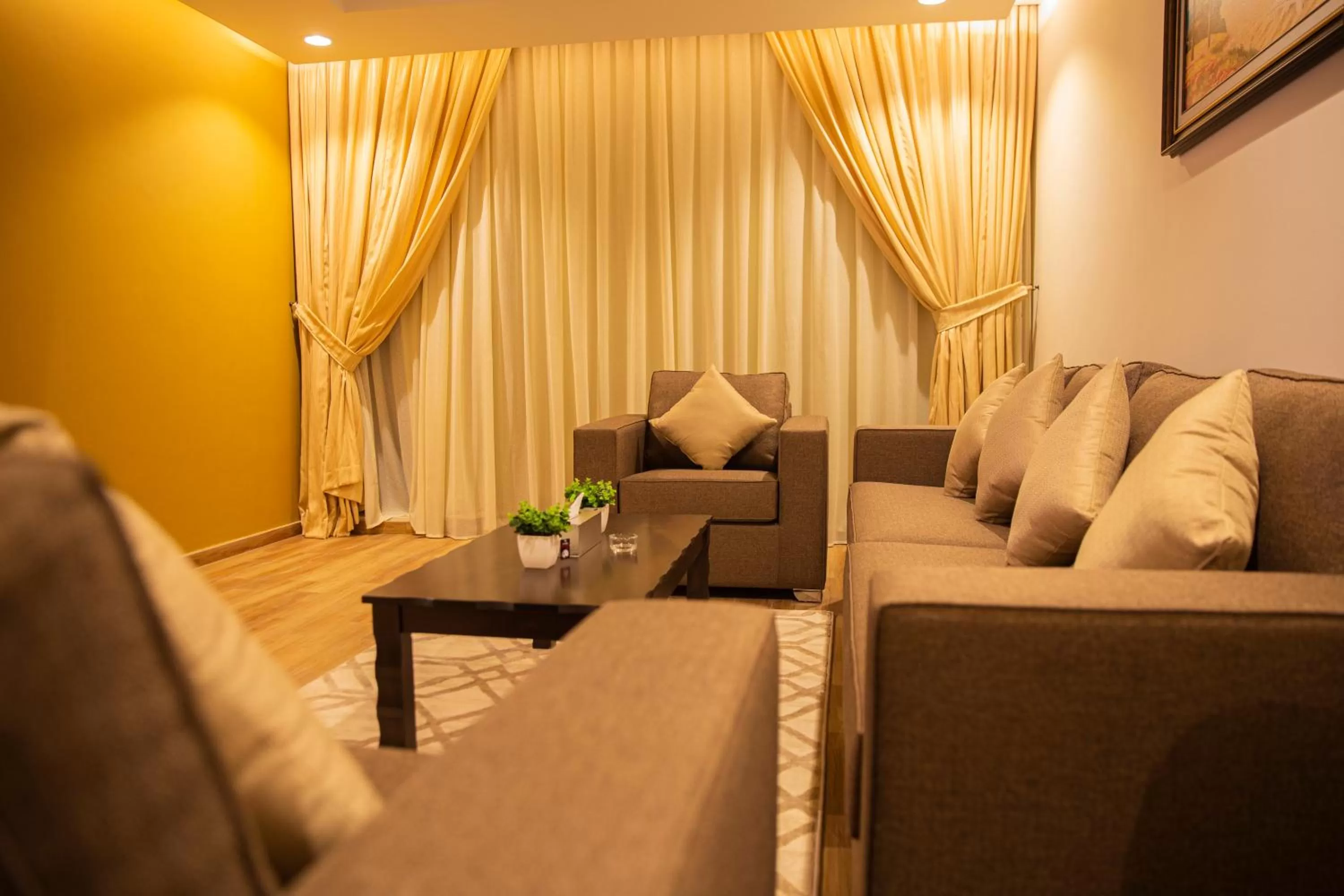 Seating area in Mabet Al Tahlia Serviced Apartments