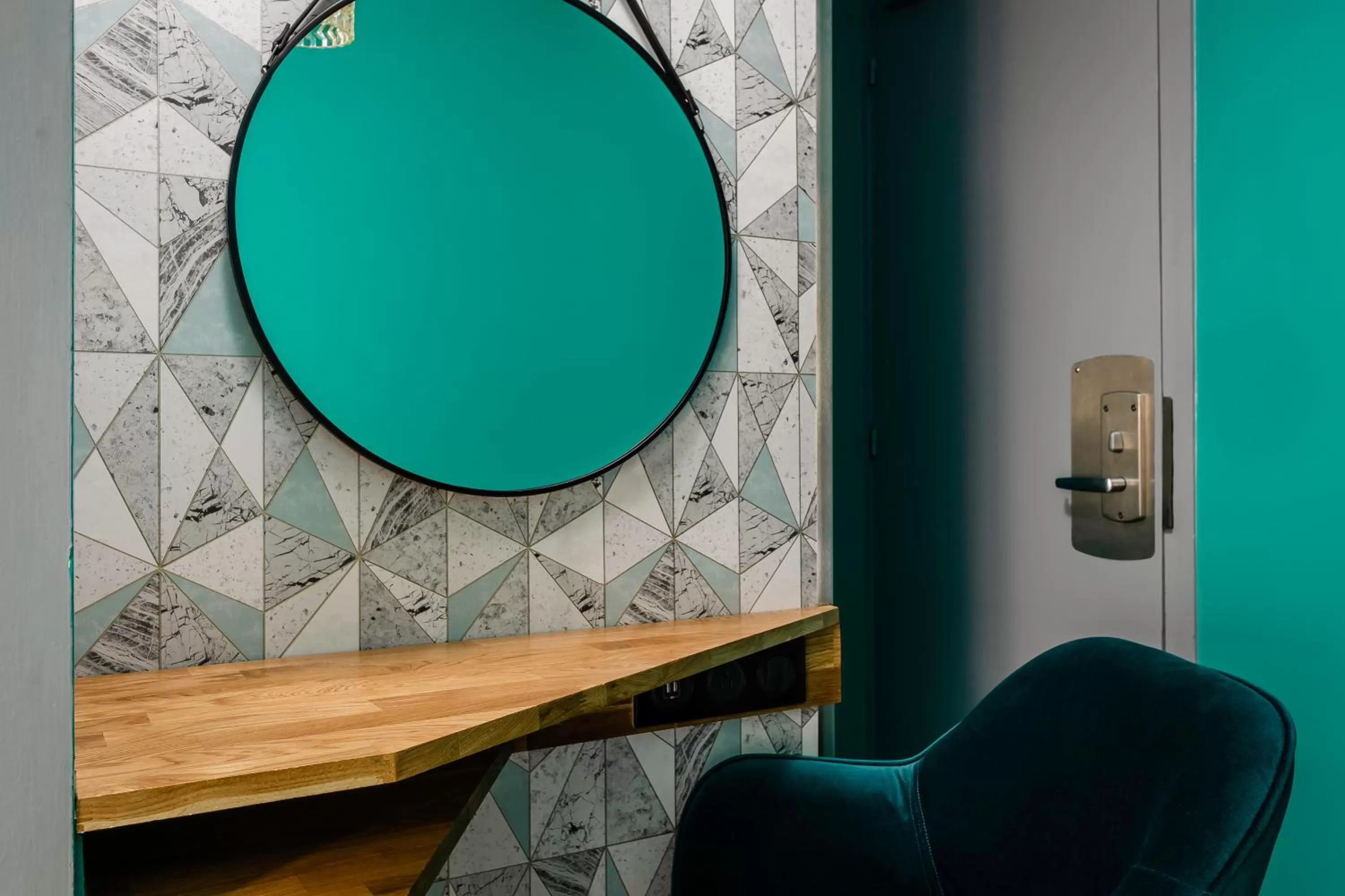 Decorative detail in Hotel Elysée Etoile