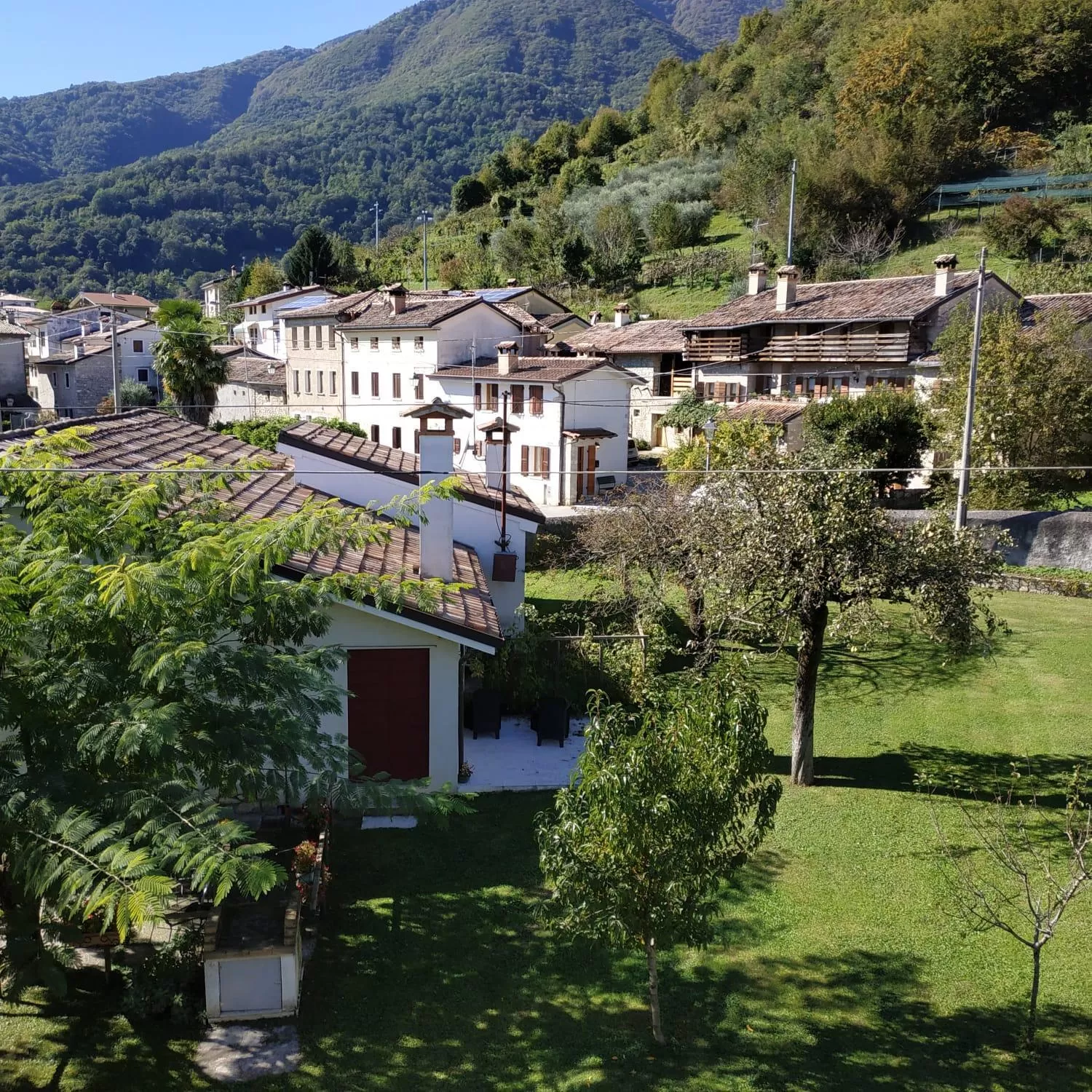 Garden in B&B Ernestina