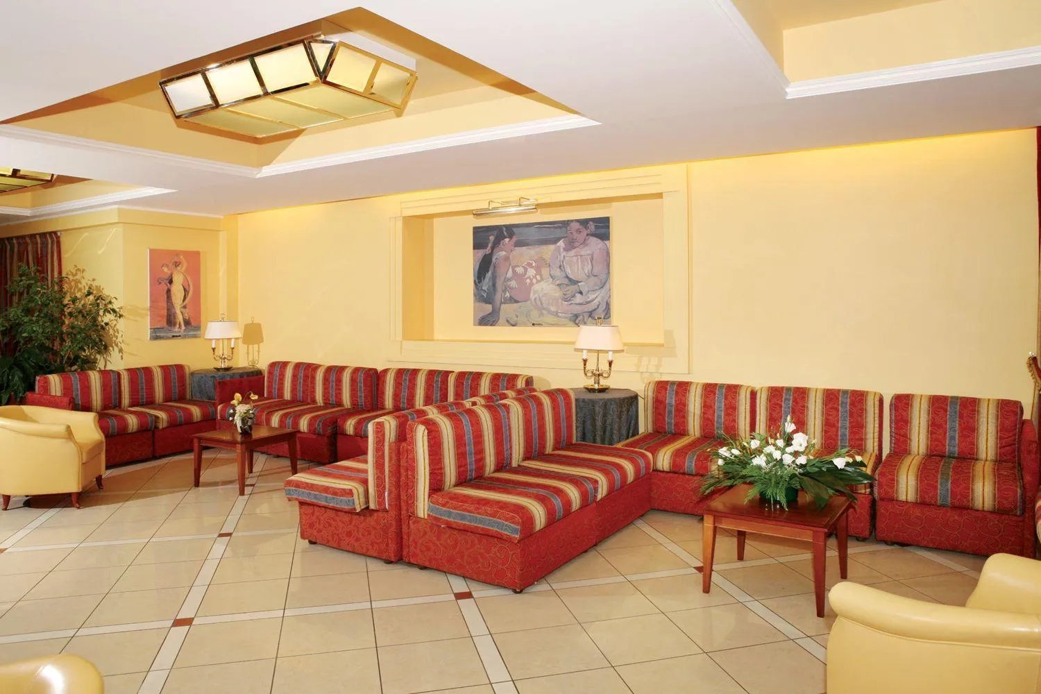 Lobby or reception in Hotel Parco Delle Rose