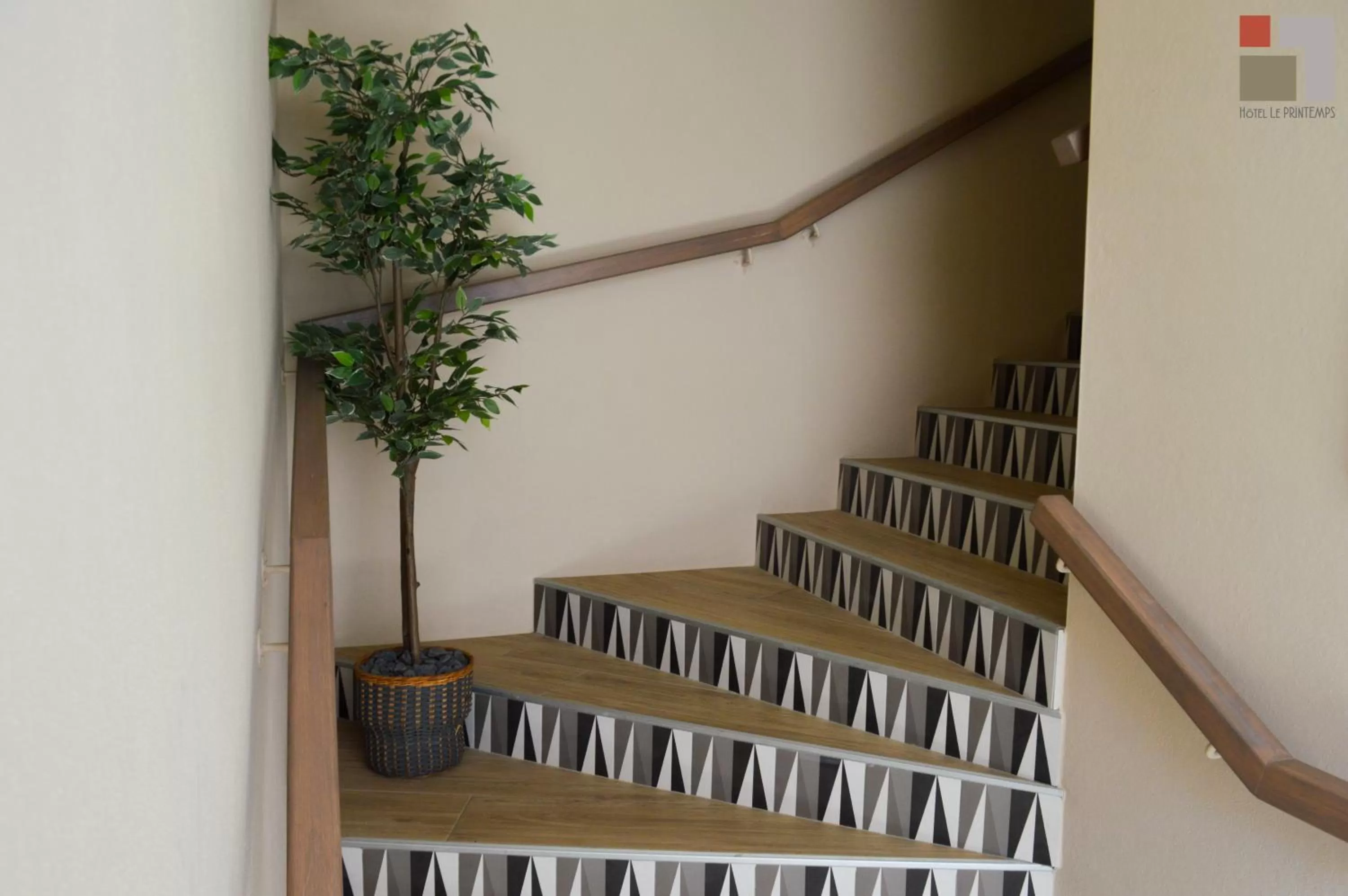 Decorative detail in Hôtel Le Printemps