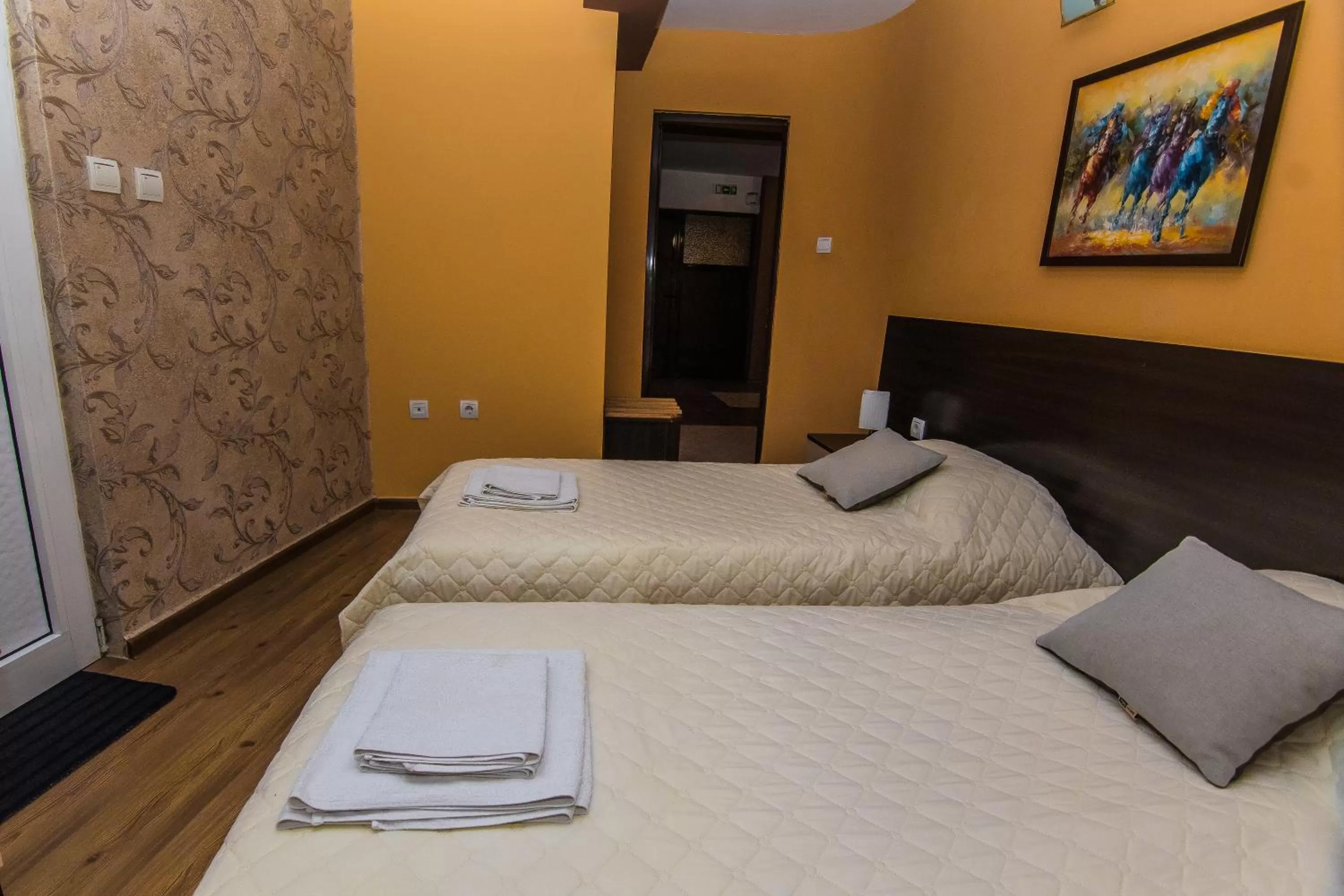 Bed in Vida Family Hotel