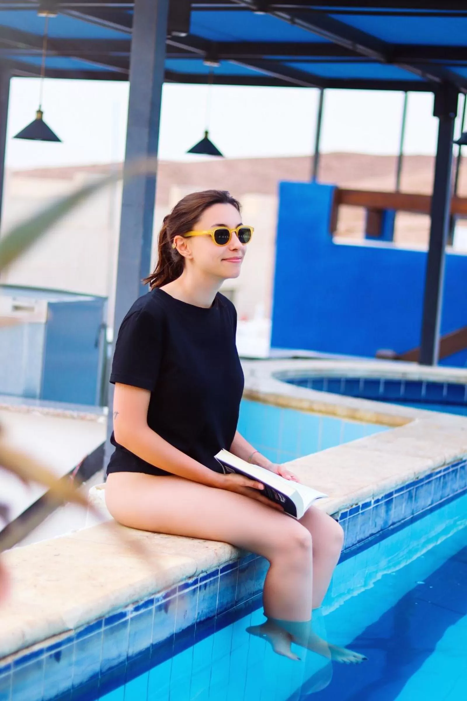 Swimming Pool in Aqaba Adventure Divers Resort & Dive Center