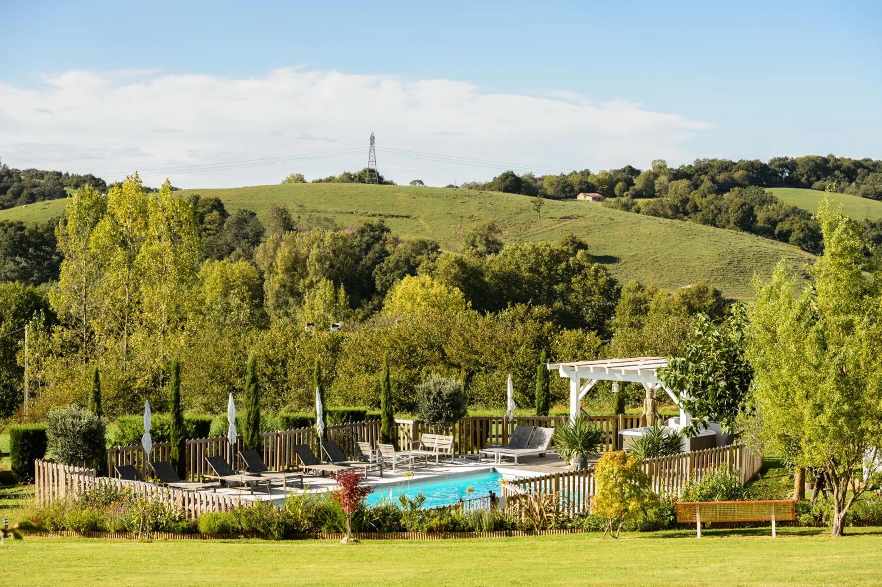 Hot Tub in Ferme Elhorga