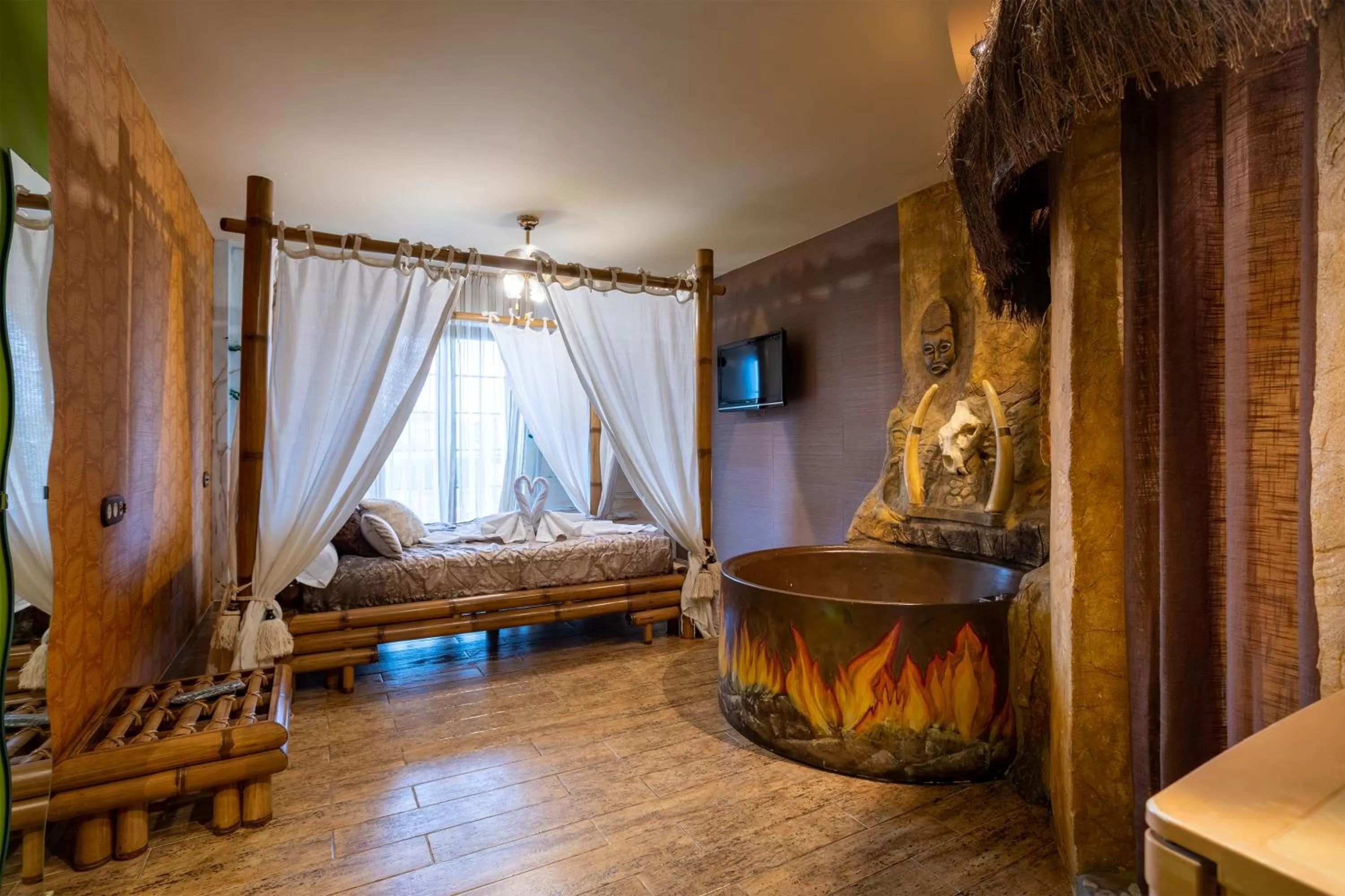 Bed in Posada la Leyenda