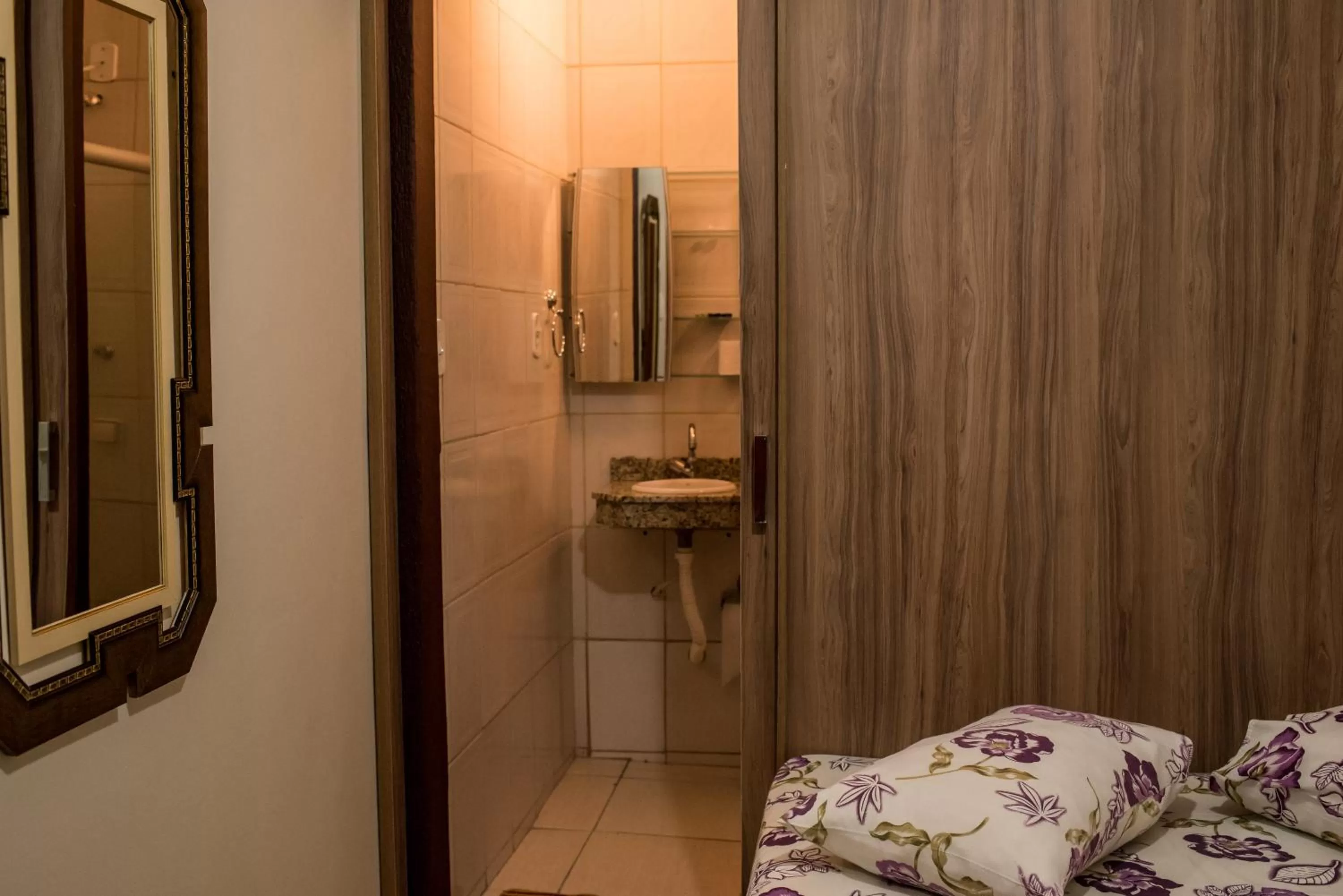 Bed in Pousada Rabake