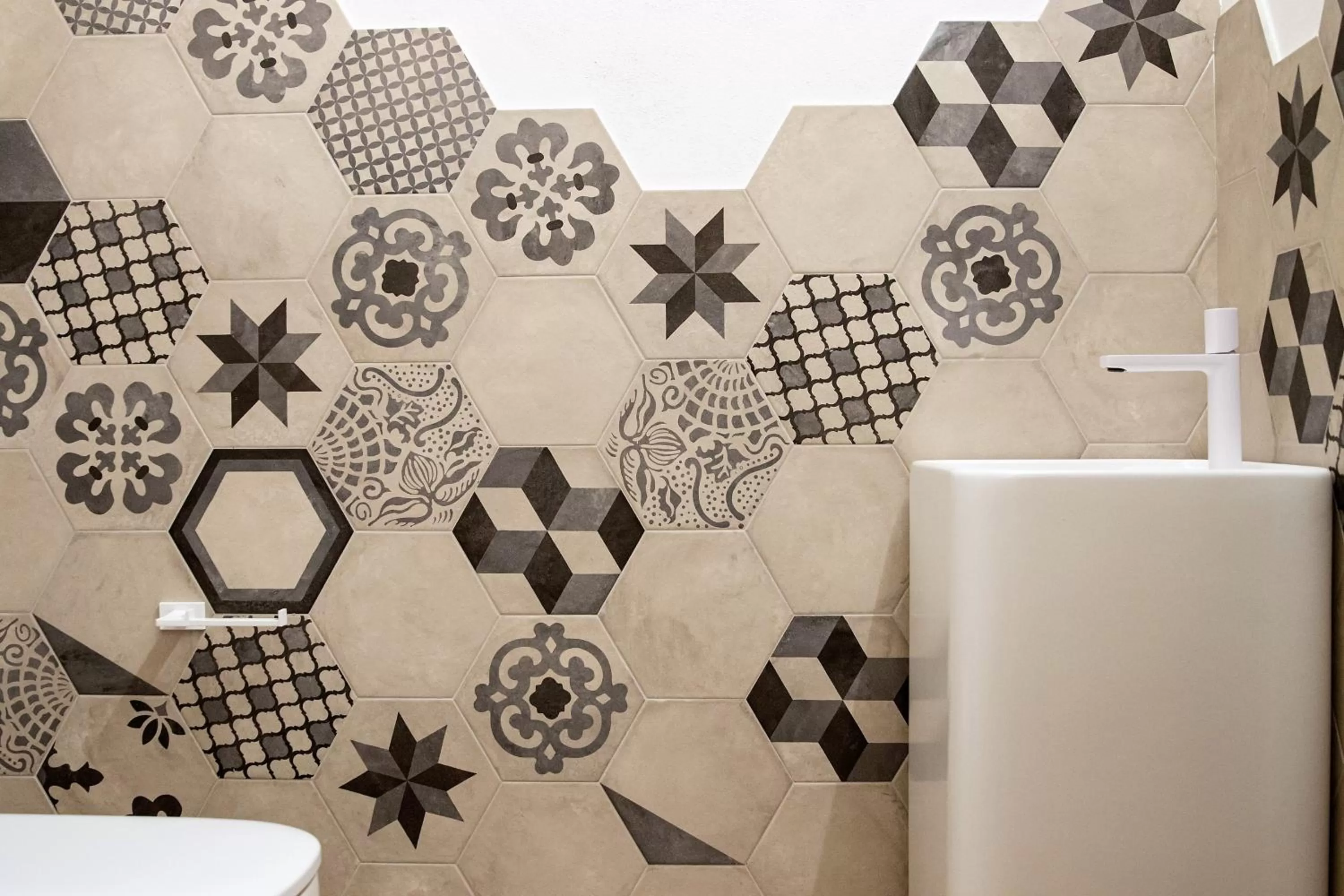 Bathroom in Cà Rossa #GLAMOUR