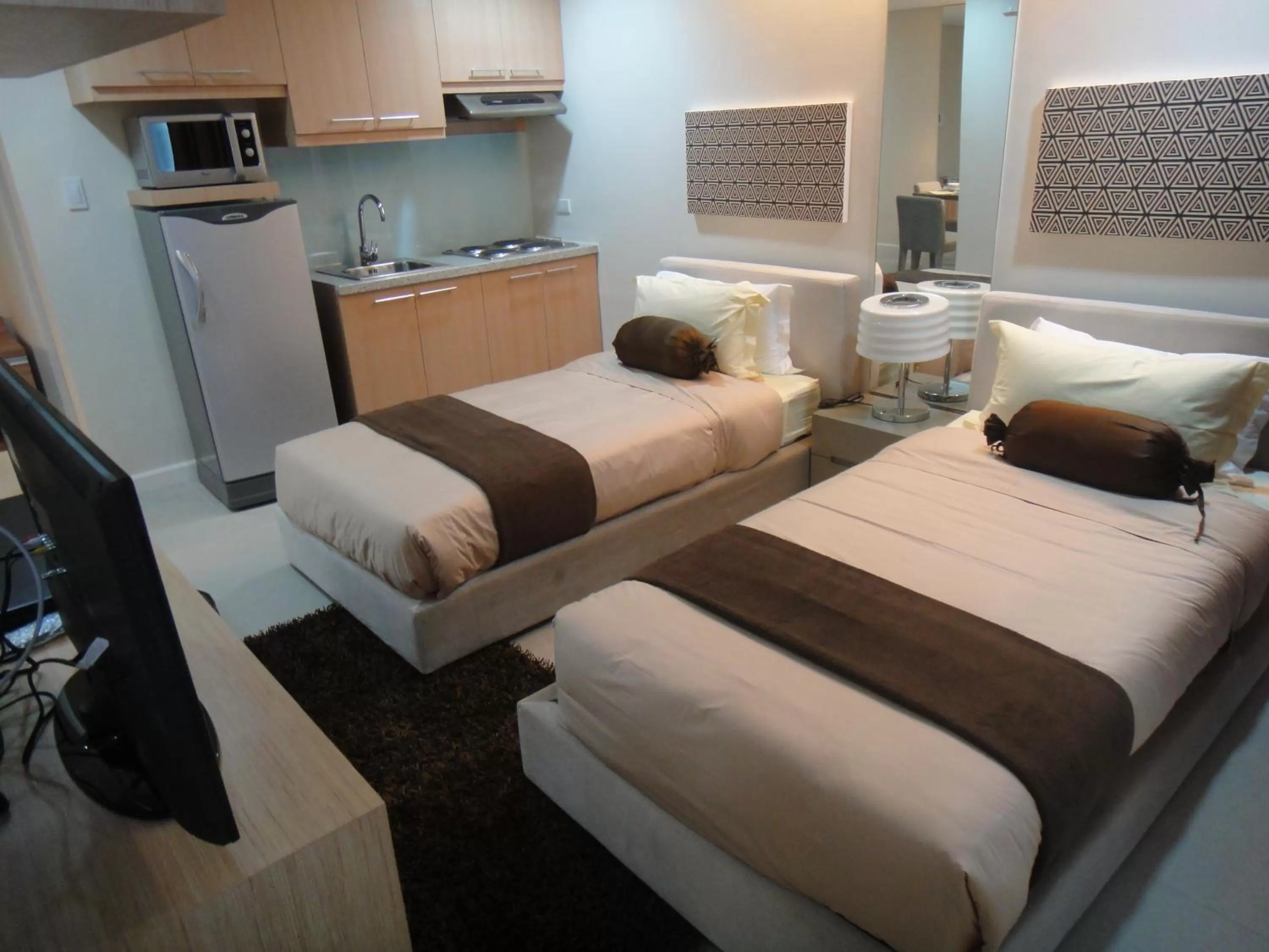 Bed in BSA Twin Towers