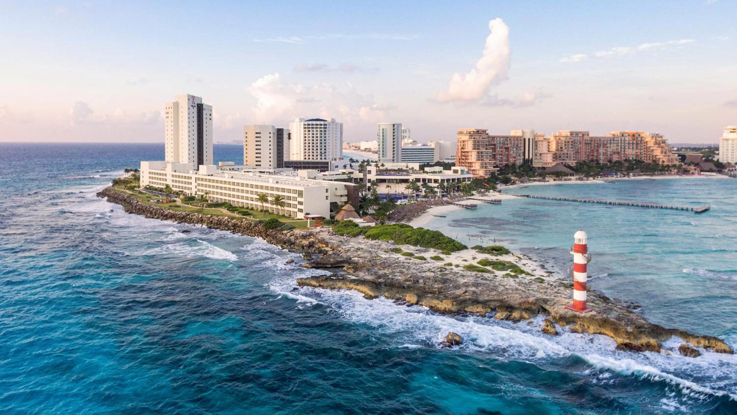 Bird's eye view in Hyatt Ziva Cancun All-Inclusive