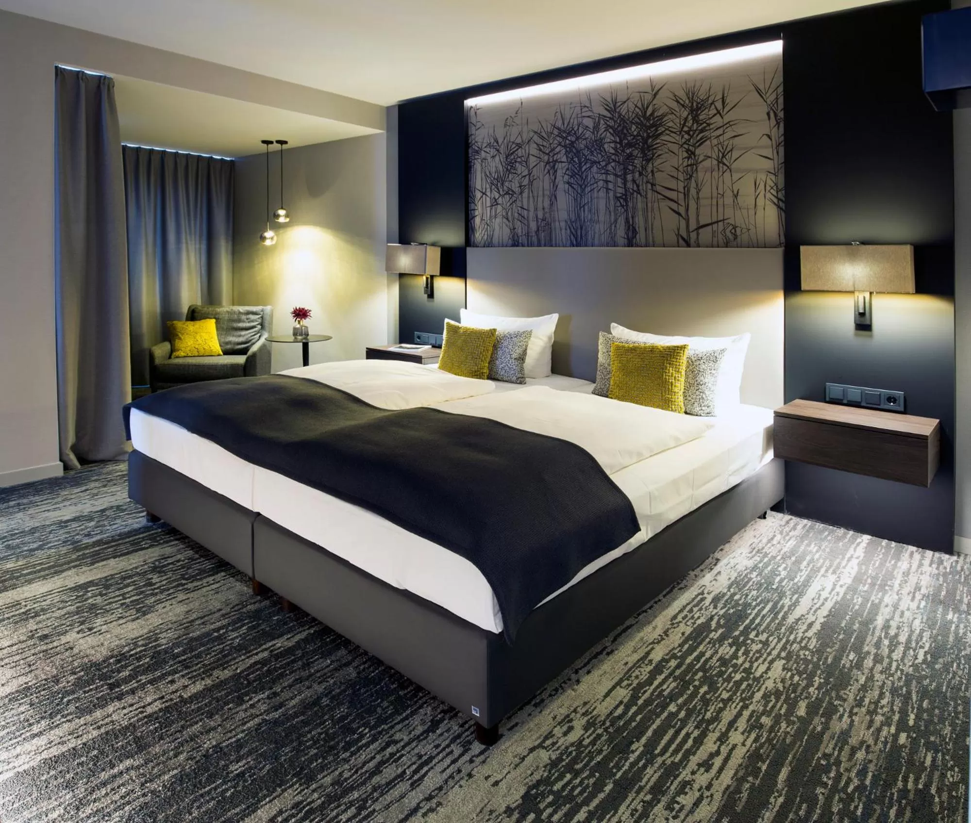 Bed in Kranz Parkhotel