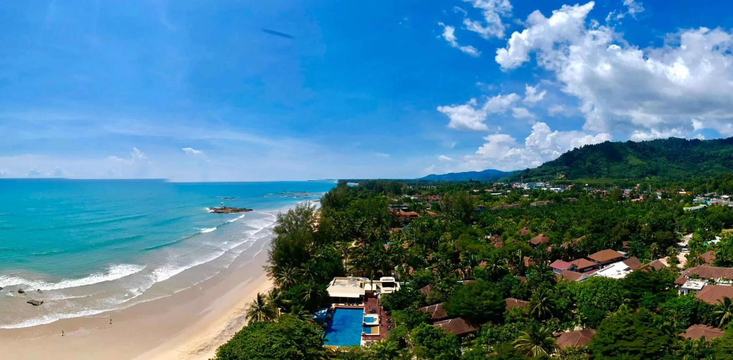 Natural landscape in Baan Khaolak Beach Resort