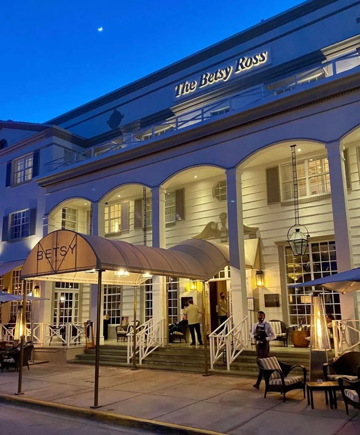 Property building in The Betsy Hotel, South Beach