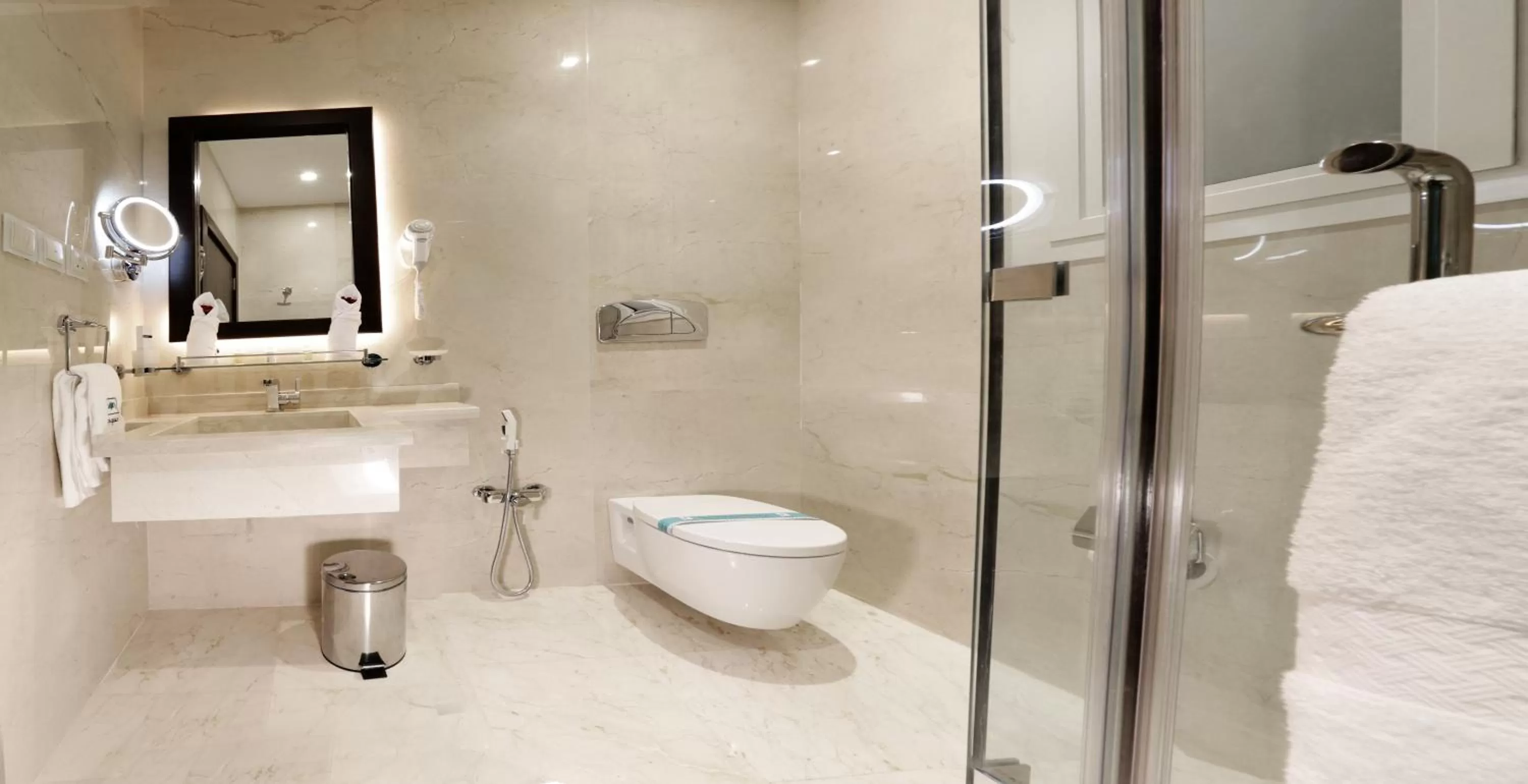 Bathroom in Aswar Cortoba Serviced Apartments Riyadh
