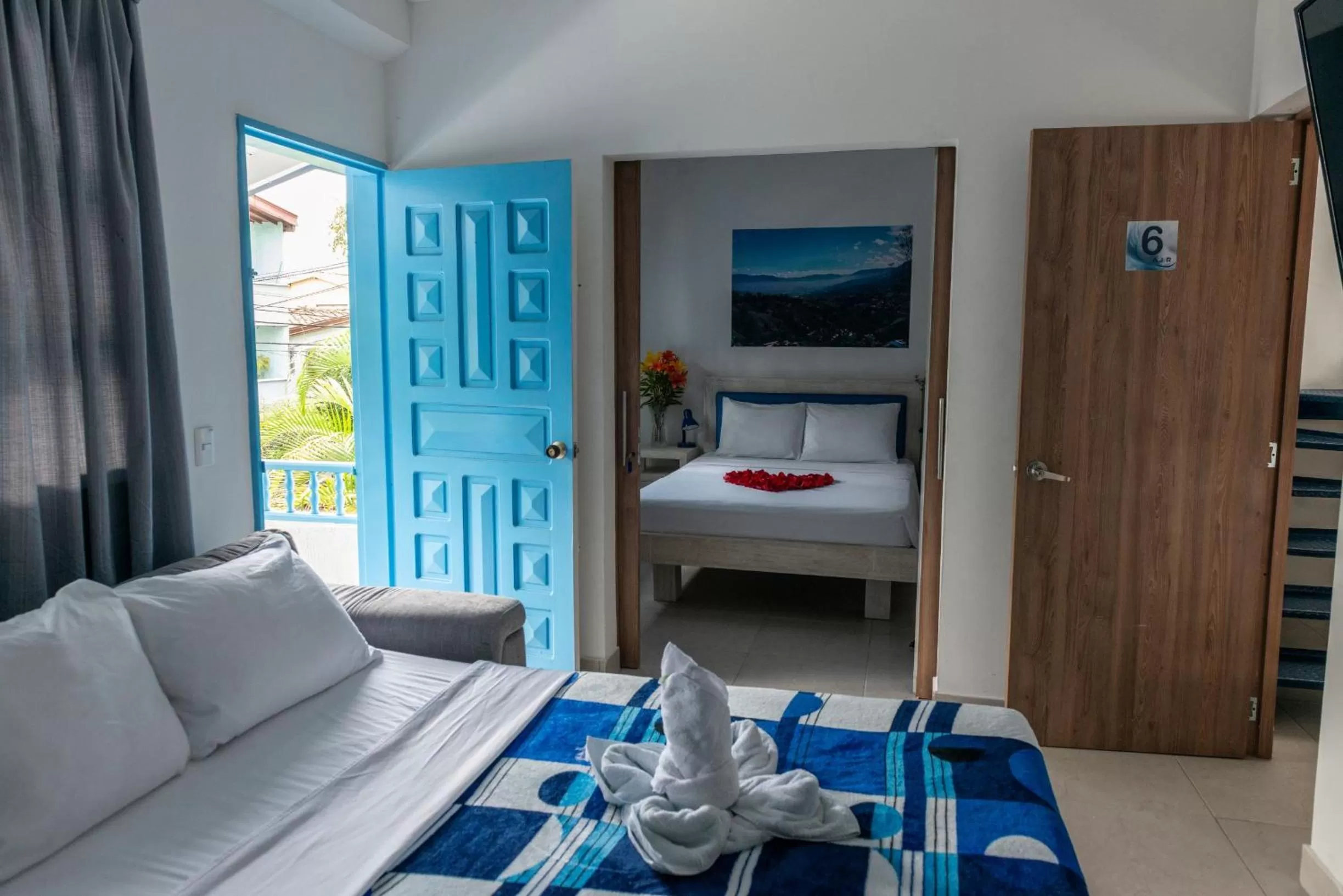 Living room, Seating Area in Air Guest House