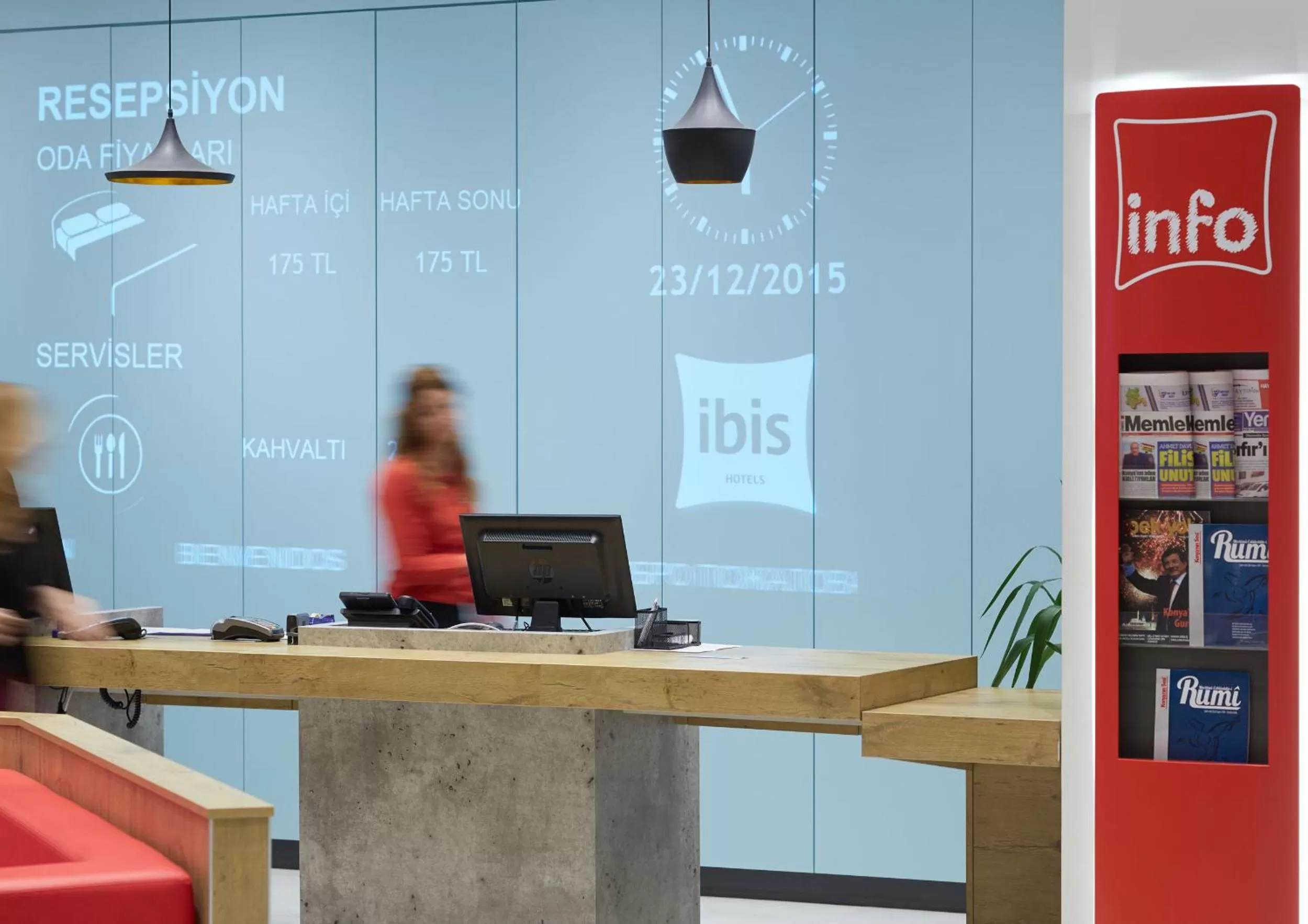 Lobby or reception in Ibis Konya