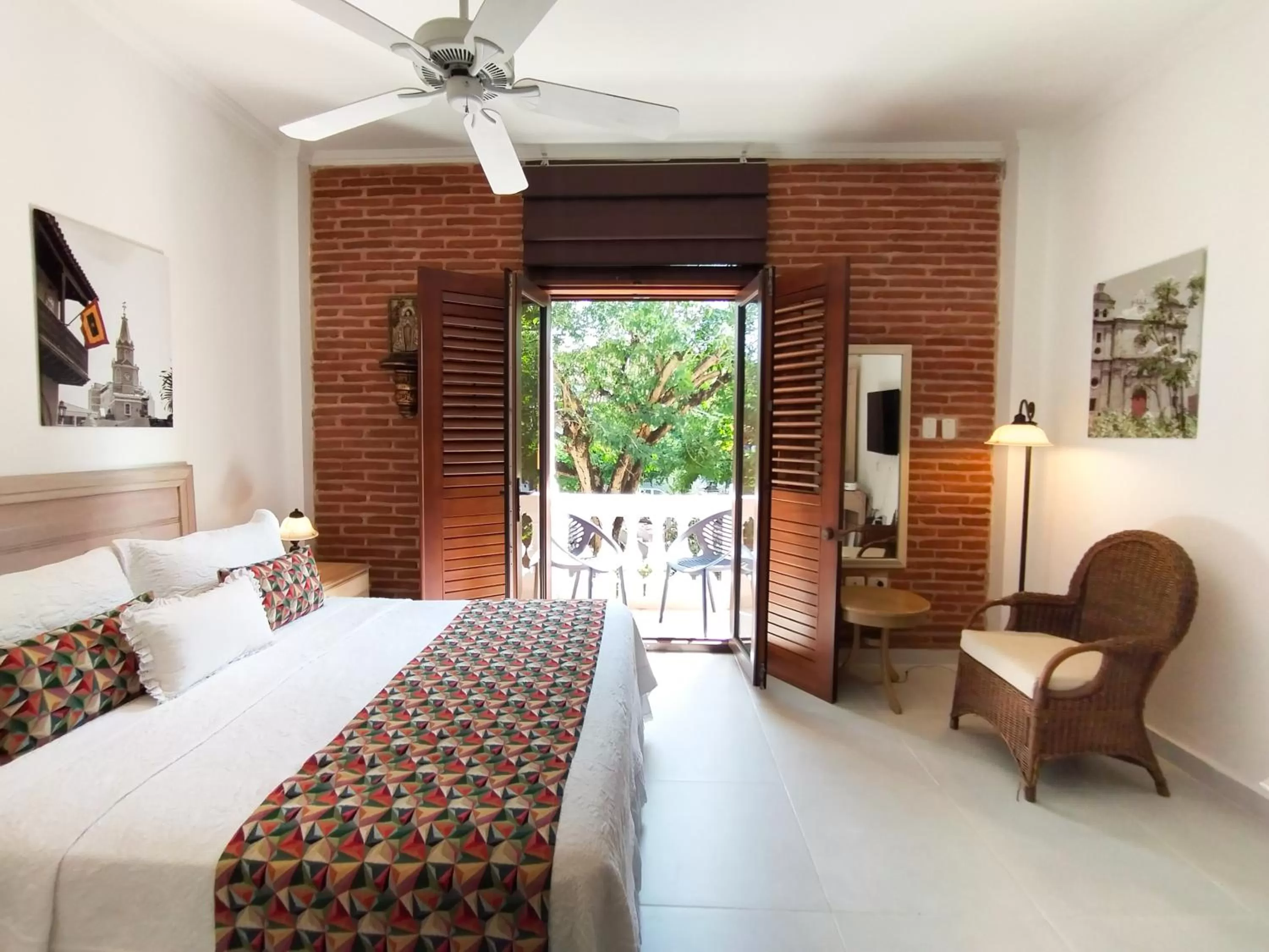 Photo of the whole room, Bed in Hotel Casa La Fe