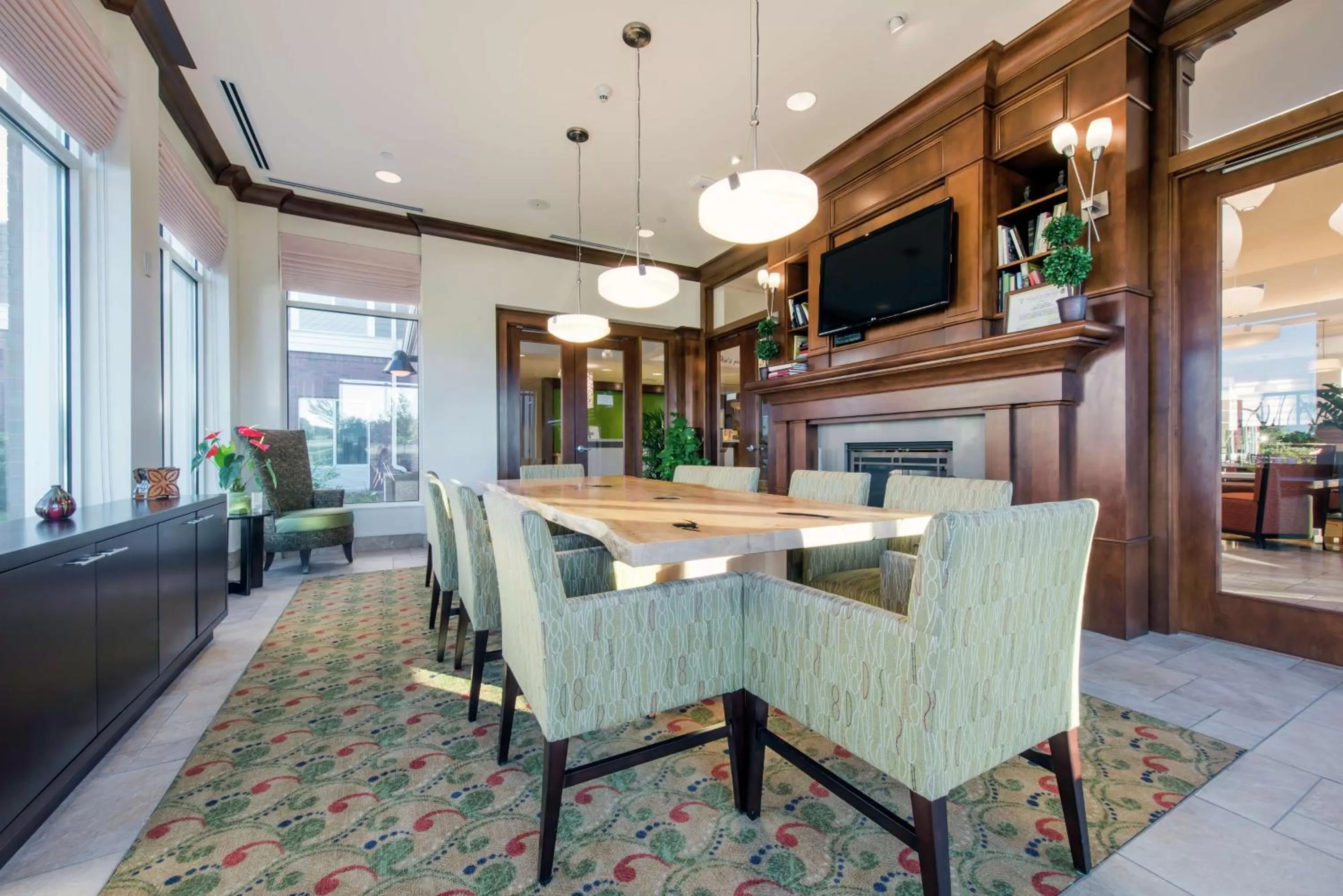 Lobby or reception in Hilton Garden Inn Devens Common